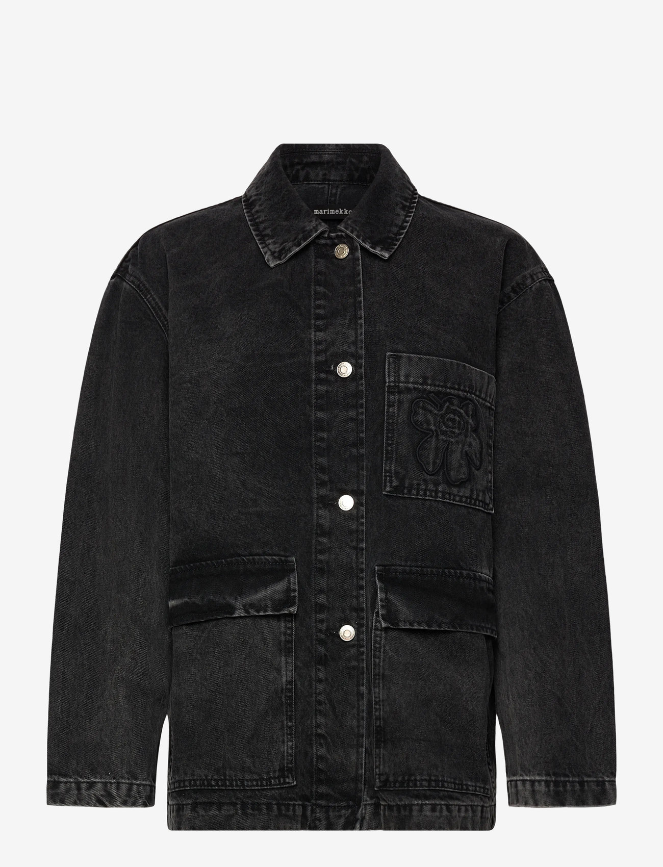 Marimekko - MARIDENIM POWERI UNIKKO - teksatagid - washed black - 1