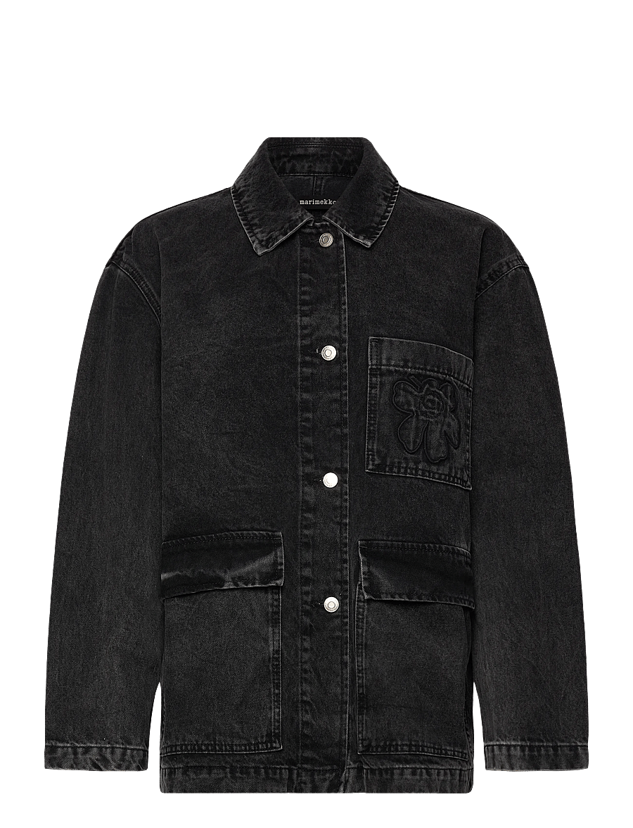 Marimekko - MARIDENIM POWERI UNIKKO - farkkutakit - washed black - 1