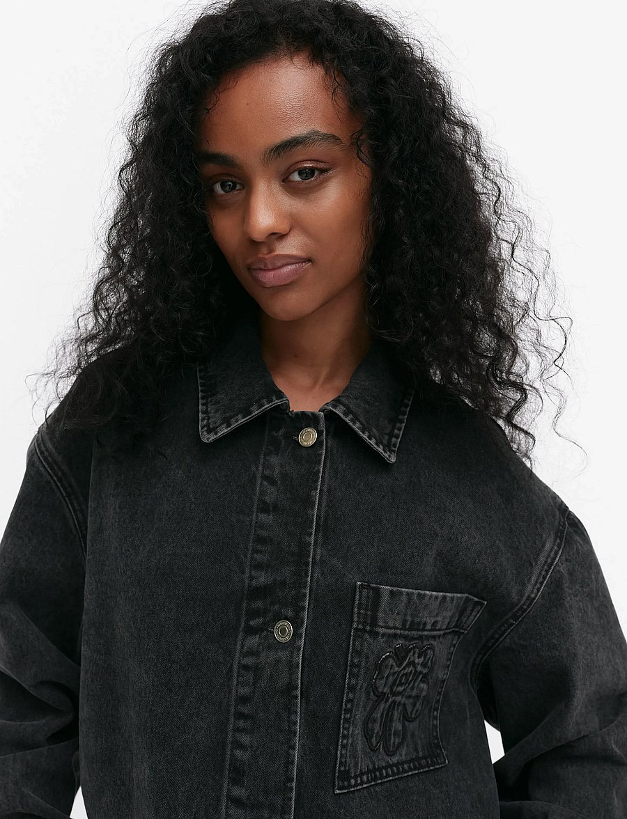 Marimekko - MARIDENIM POWERI UNIKKO - farkkutakit - washed black - 3