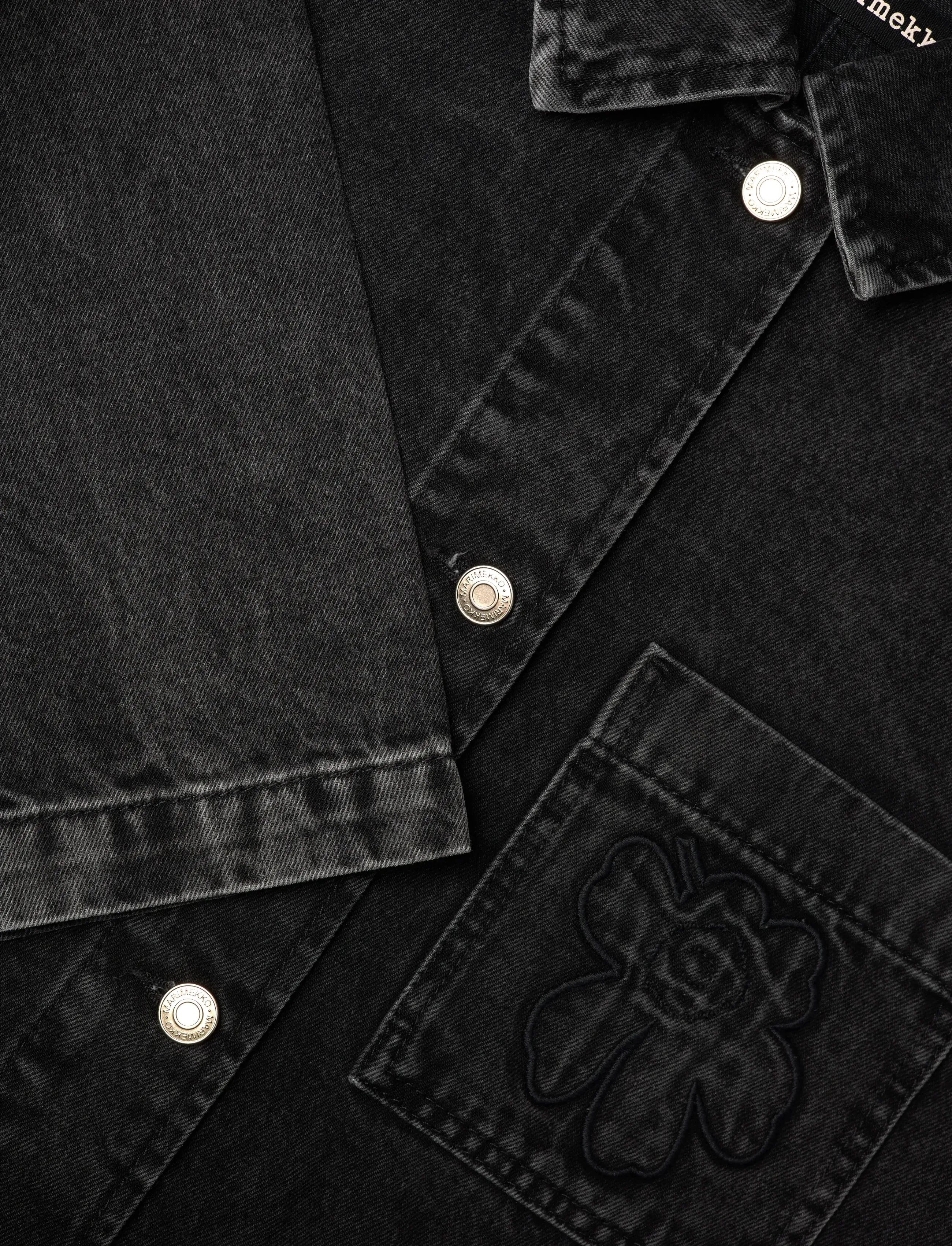 Marimekko - MARIDENIM POWERI UNIKKO - forårsjakker - washed black - 4
