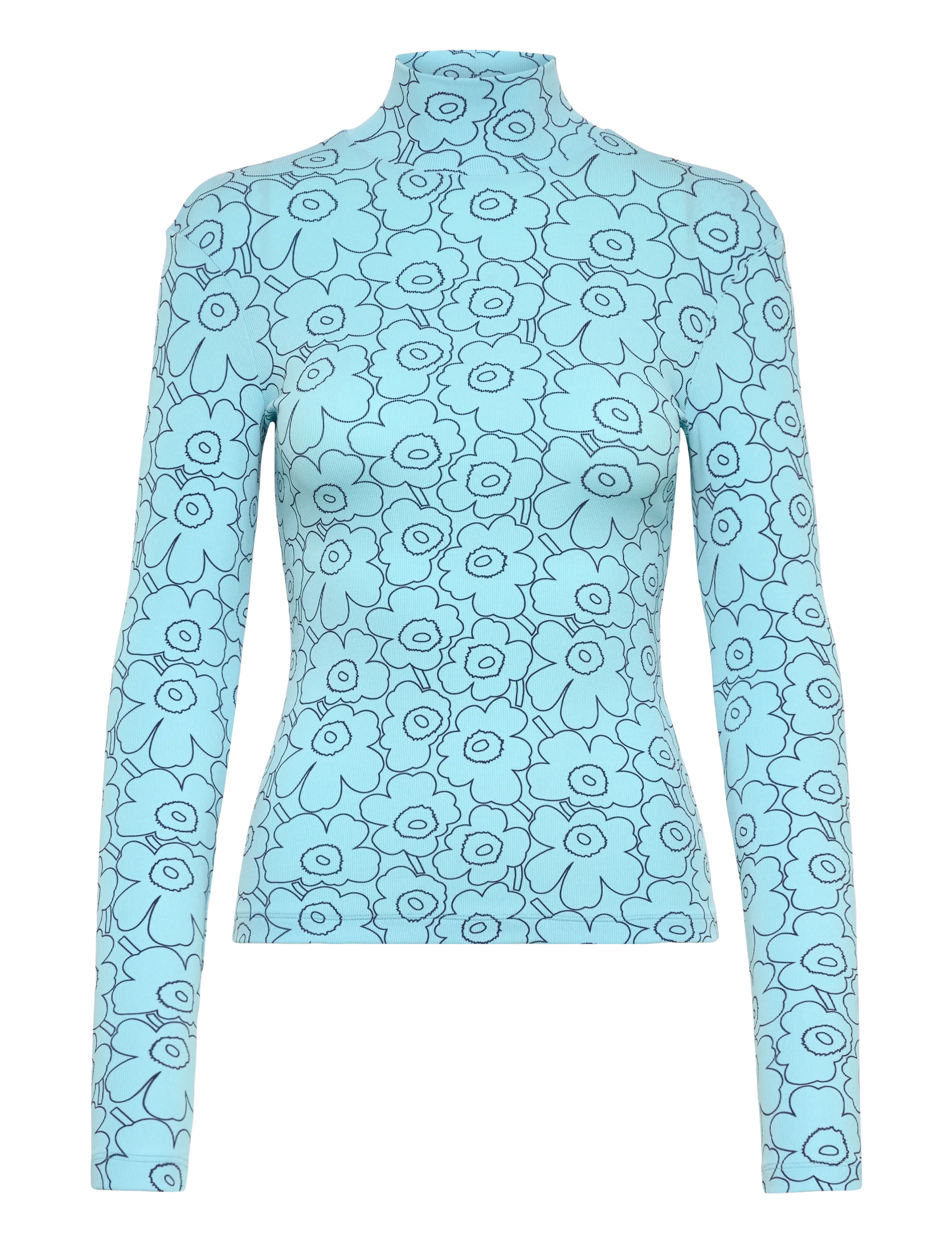 Marimekko SOLMIA PIIRTO UNIKKO - Strickmode - BRIGHT BLUE, DARK NAVY / blue