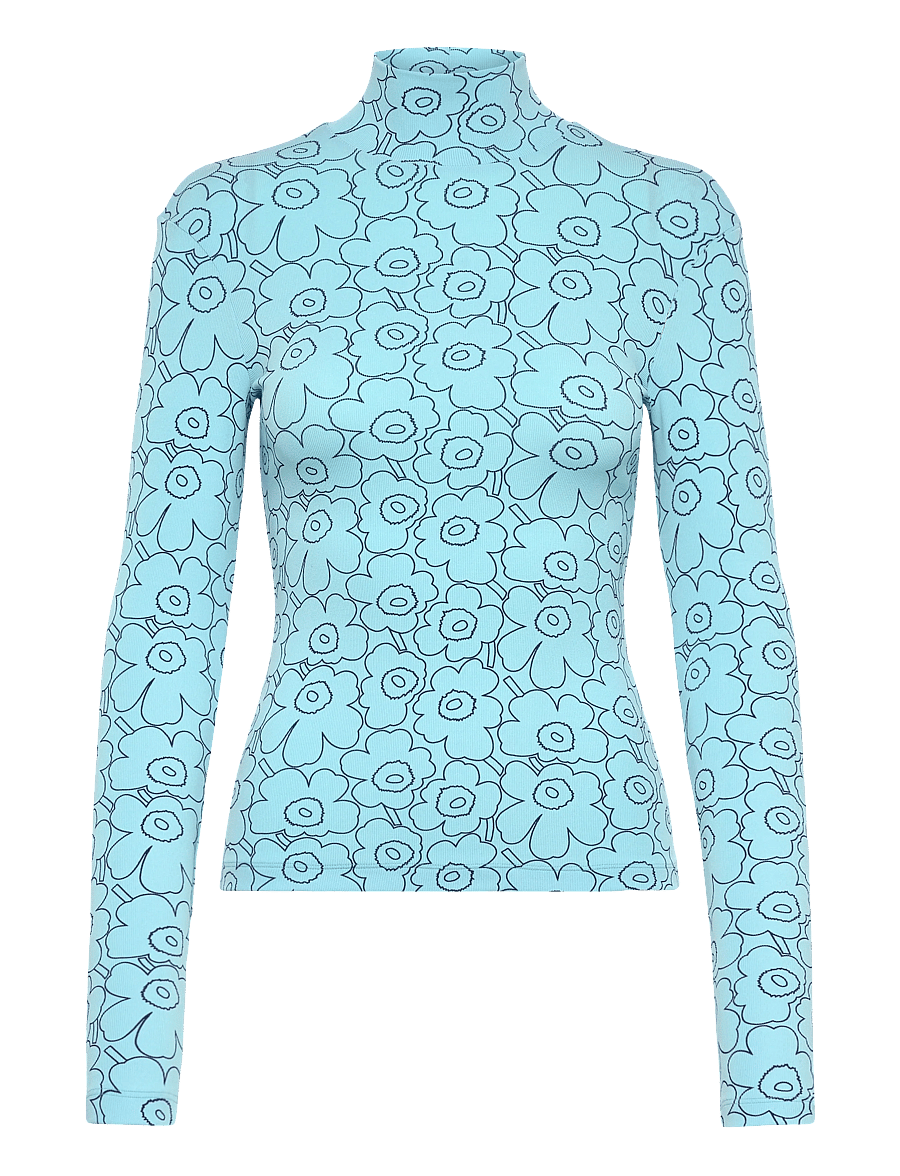 Marimekko - SOLMIA PIIRTO UNIKKO - rullekraver - bright blue, dark navy - 1