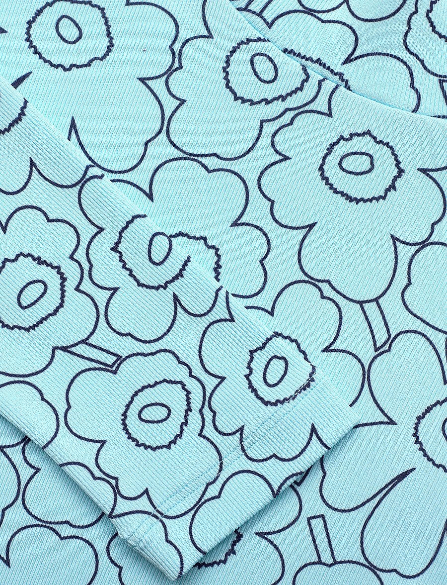 Marimekko - SOLMIA PIIRTO UNIKKO - rullekraver - bright blue, dark navy - 5