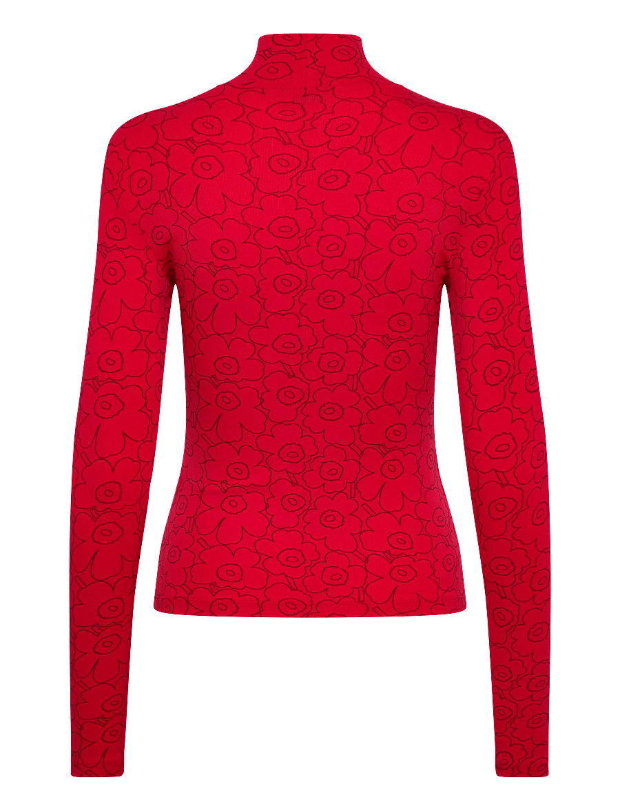Marimekko - SOLMIA PIIRTO UNIKKO - rullekraver - red, wine red - 2