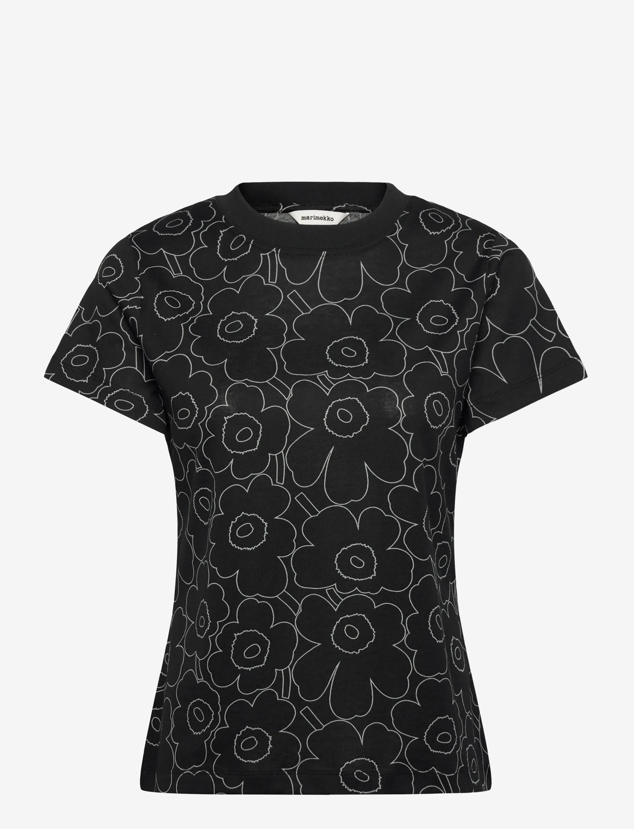 Marimekko - HELEYS PIIRTO UNIKKO - t-shirts - black, grey - 1