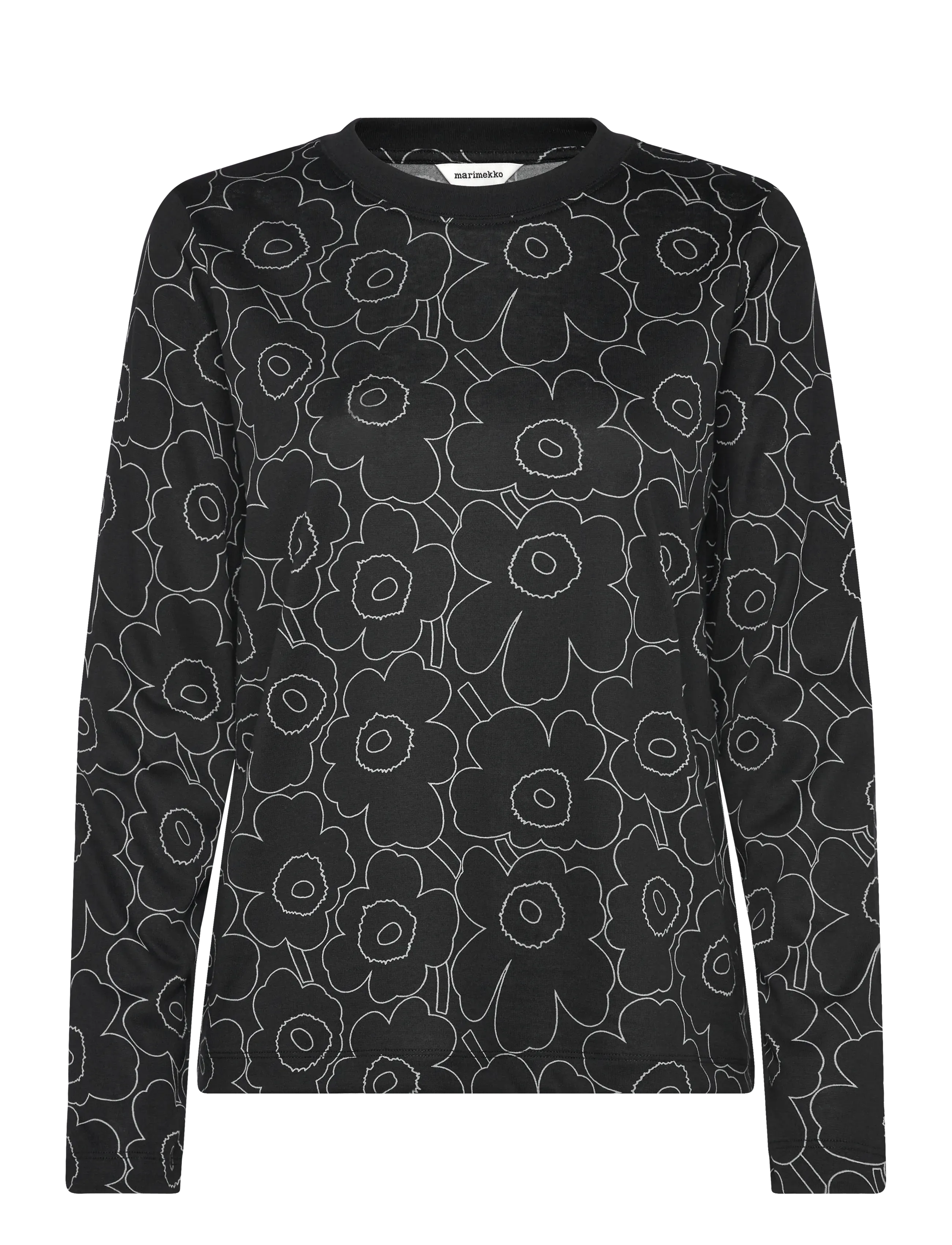 Marimekko SEKUNTI PIIRTO UNIKKO - Tøj - BLACK, GREY / black