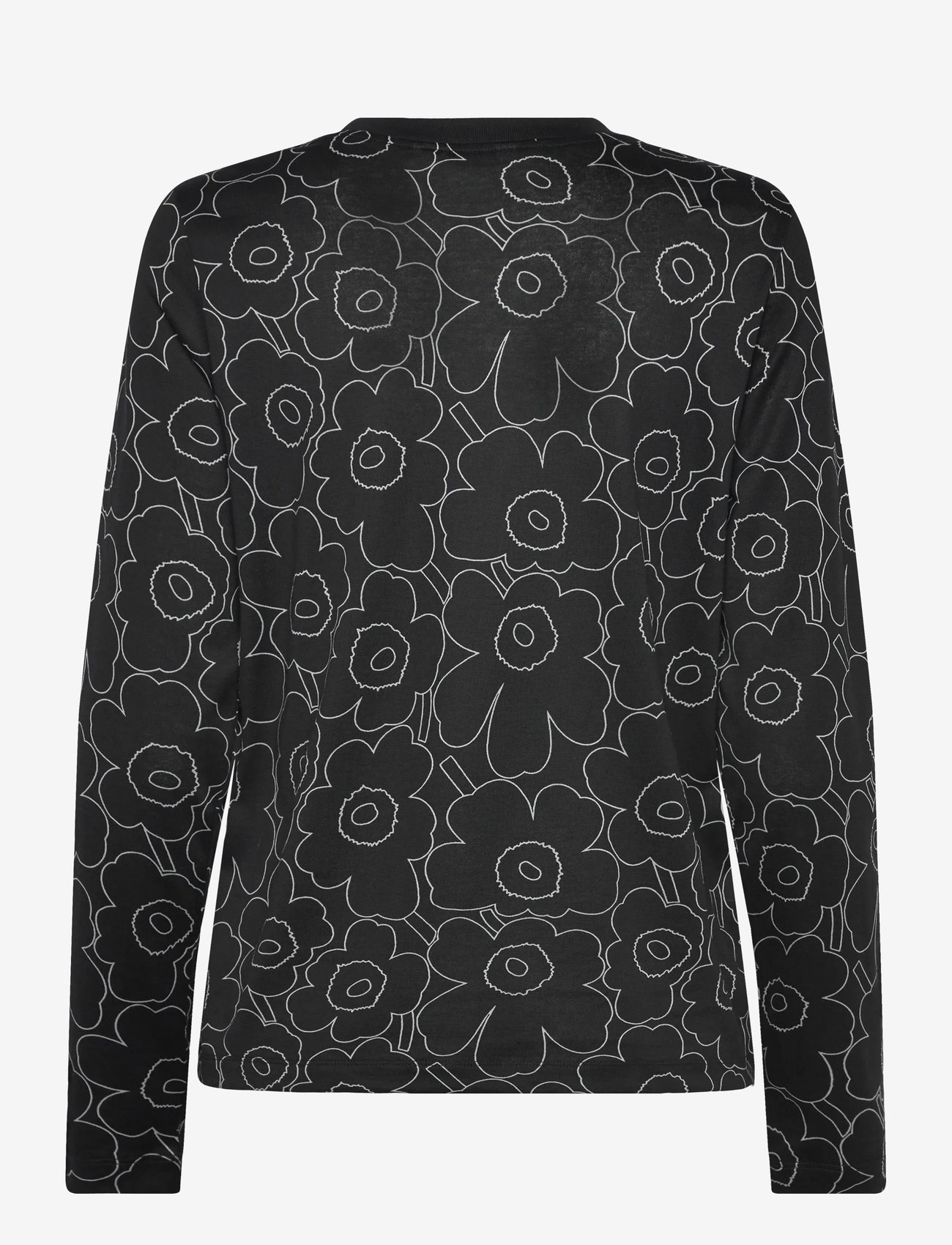 Marimekko - SEKUNTI PIIRTO UNIKKO - långärmade toppar - black, grey - 2
