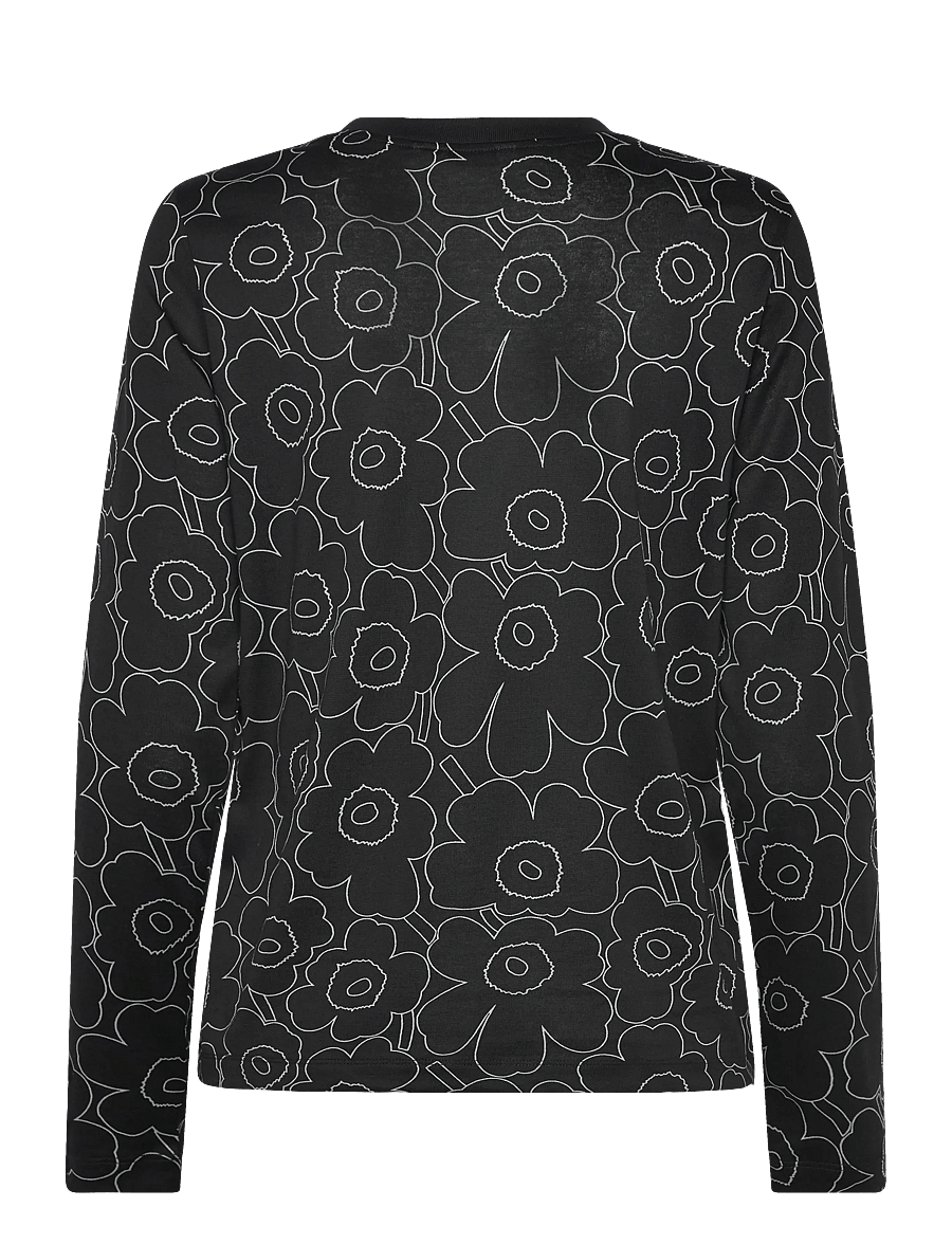 Marimekko - SEKUNTI PIIRTO UNIKKO - pitkähihaiset t-paidat - black, grey - 2