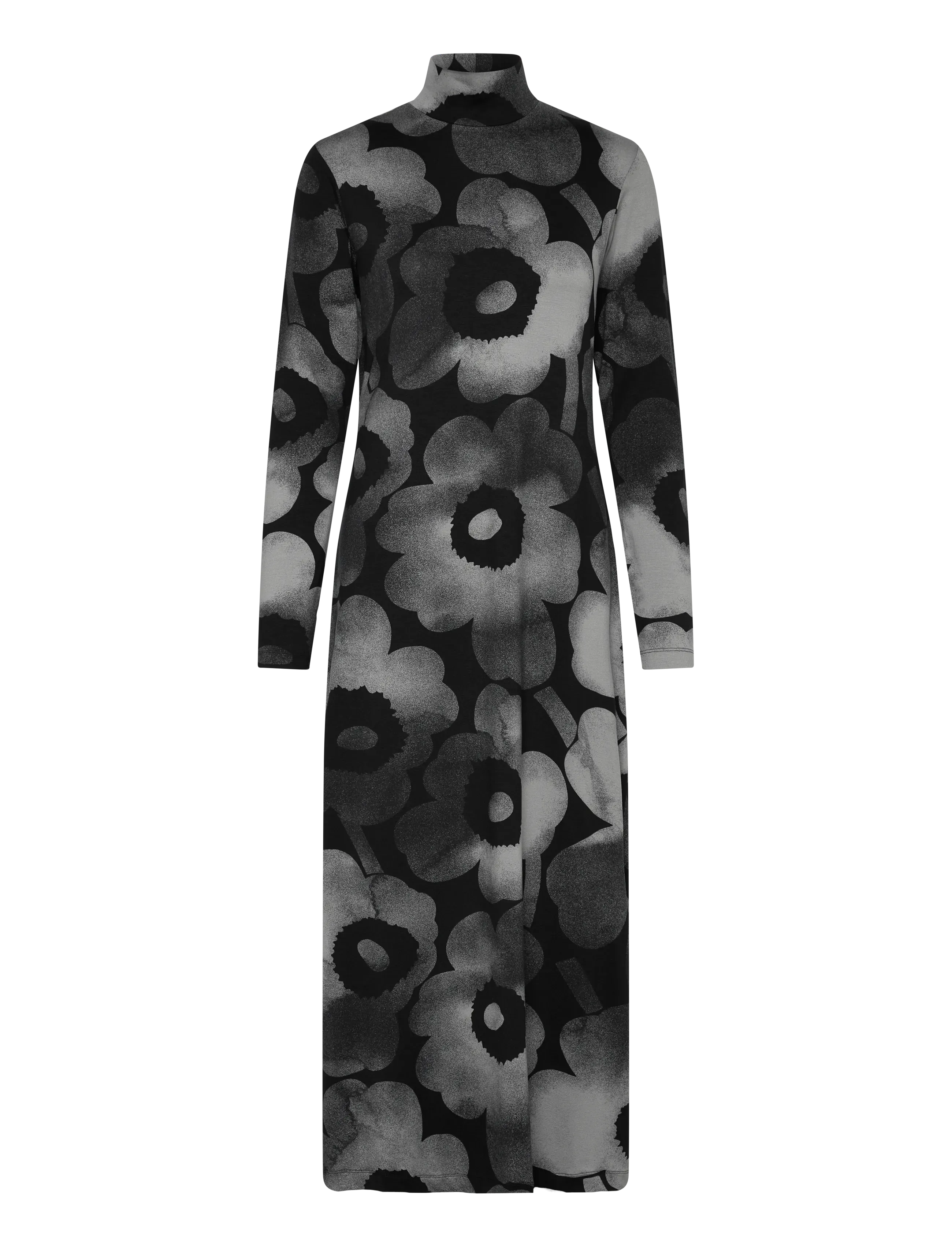 Marimekko OIVI AKVARELLI UNIKKO - Kjoler - DARK GREY, BLACK / grey