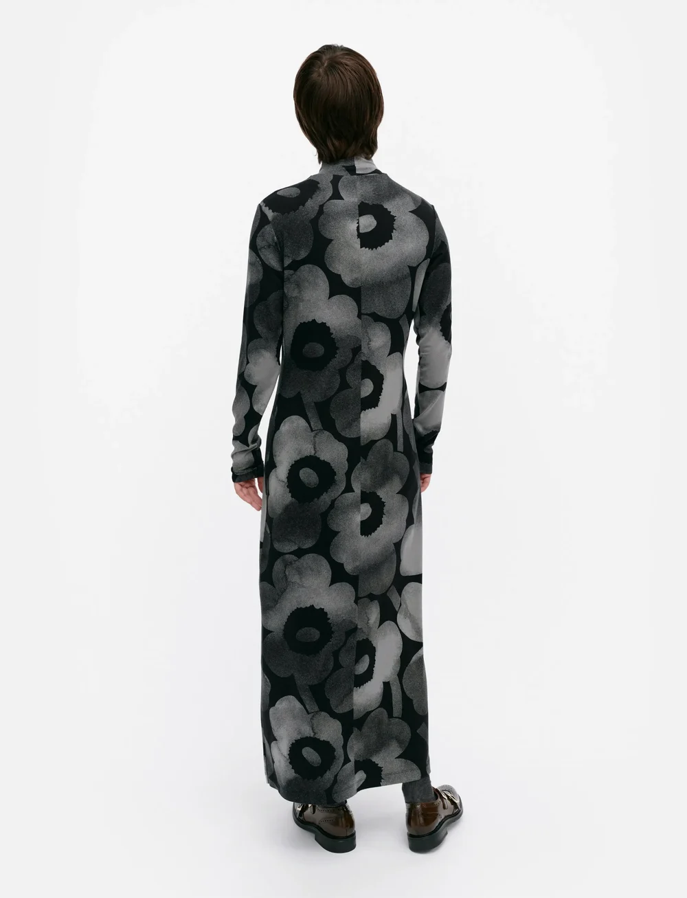 Marimekko - OIVI AKVARELLI UNIKKO - maxikleider - dark grey, black - 3