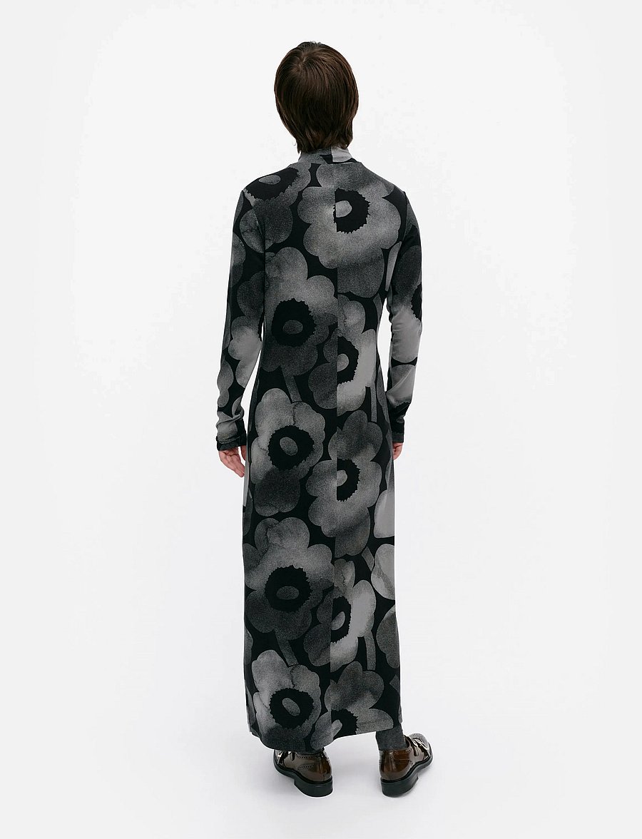 Marimekko - OIVI AKVARELLI UNIKKO - maxi-jurken - dark grey, black - 3