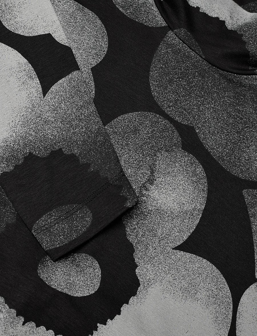 Marimekko - OIVI AKVARELLI UNIKKO - maxi-jurken - dark grey, black - 5