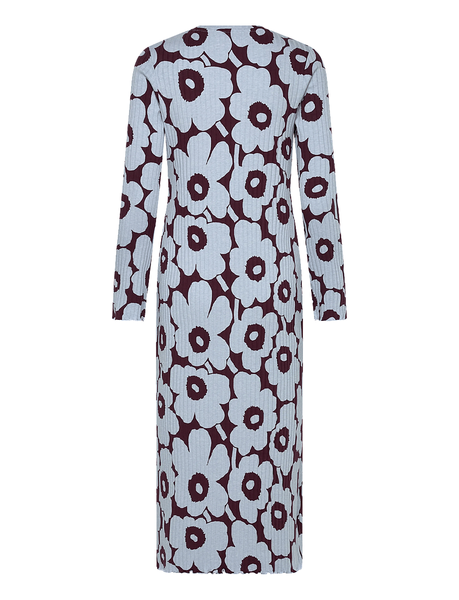 Marimekko - RULLA UNIKKO - t-shirtklänningar - light blue, wine red - 2