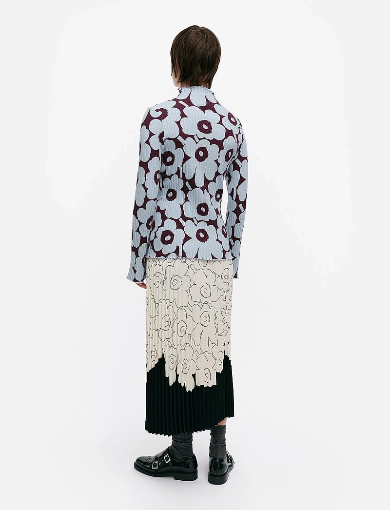 Marimekko - FAASI UNIKKO - sviitrid - light blue, wine red - 3