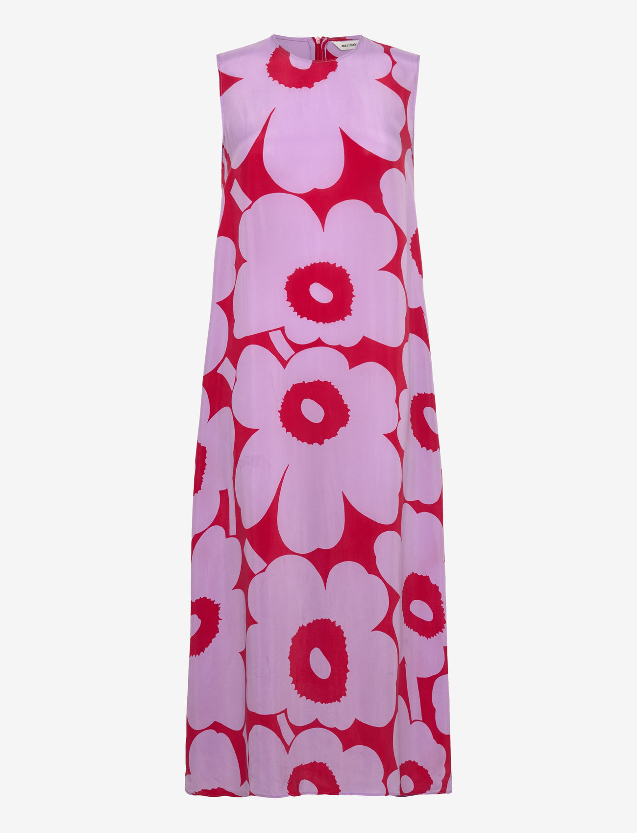 Marimekko - MIGOT UNIKKO - summer dresses - lilac, red - 1