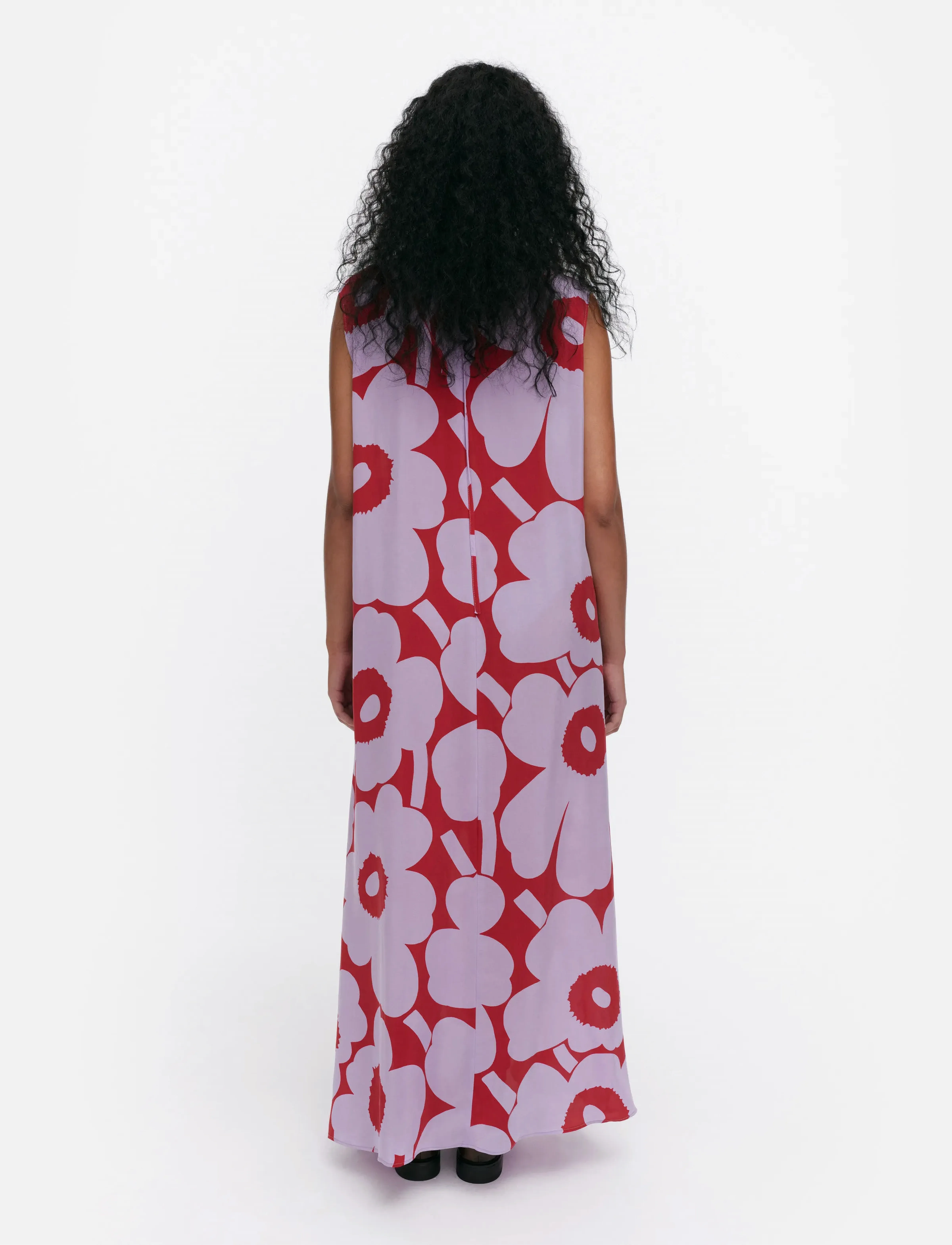 Marimekko - MIGOT UNIKKO - midikleidid - lilac, red - 3