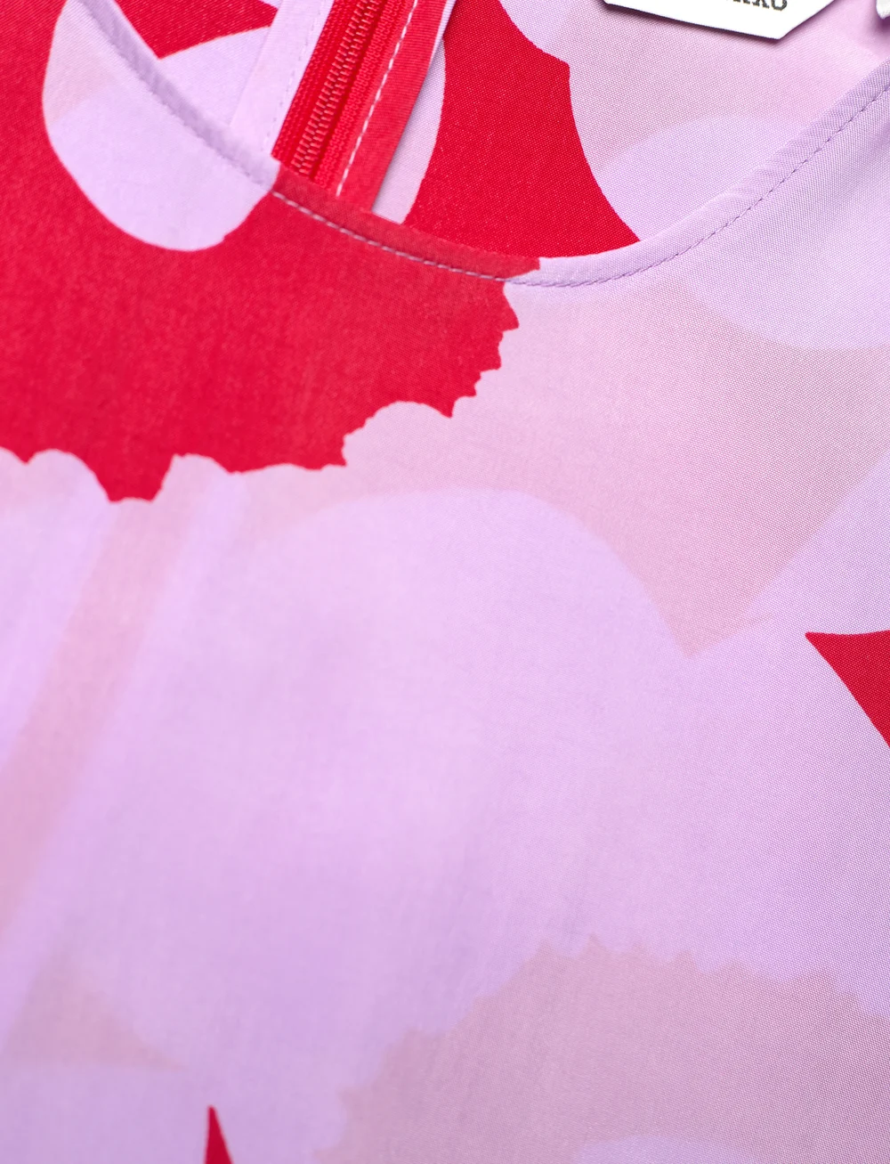 Marimekko - MIGOT UNIKKO - sommerkleider - lilac, red - 5