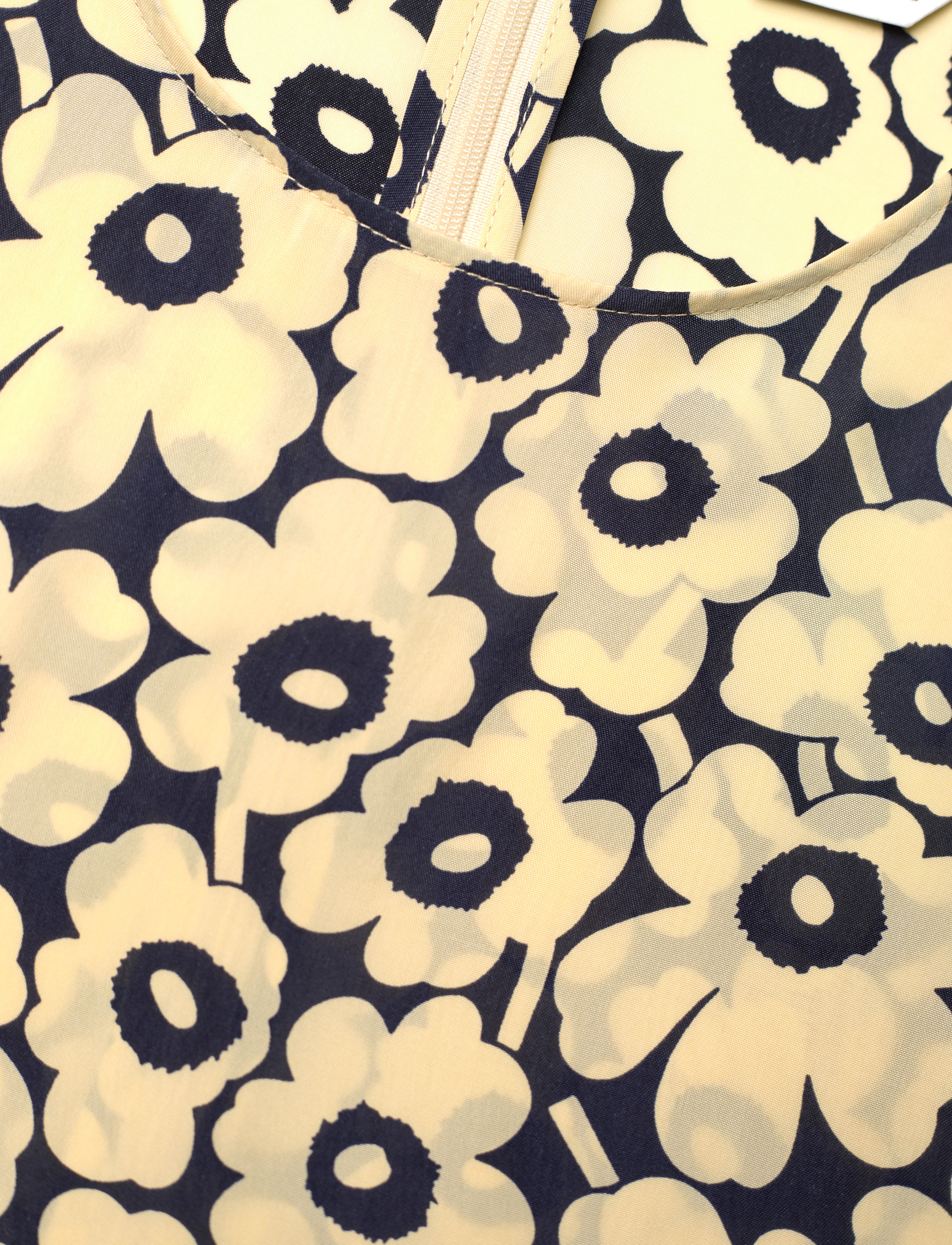 Marimekko - MIGOT UNIKKO - vidutinio ilgio suknelės - light beige, dark navy - 5