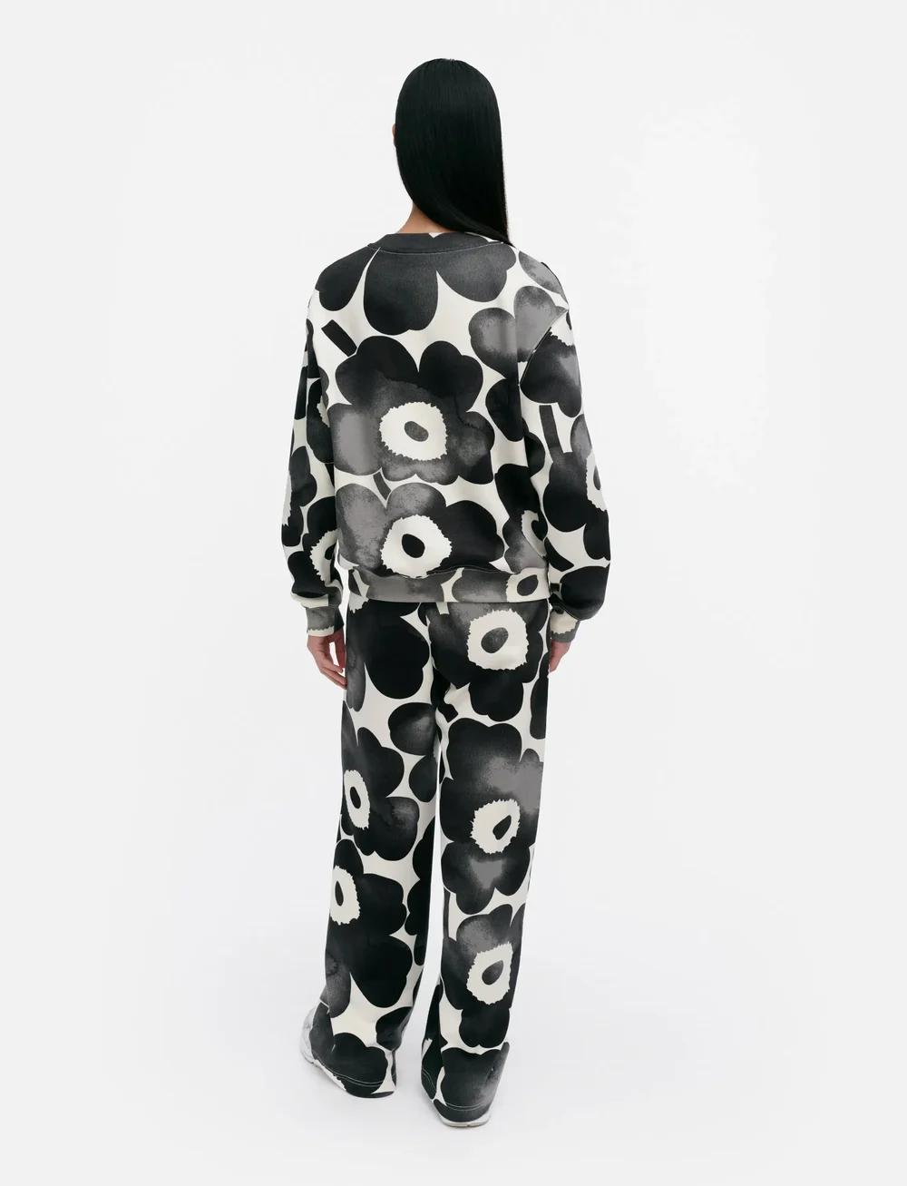 Marimekko - LEIOT AKVARELLI UNIKKO - modetrends - off white, grey, black - 3