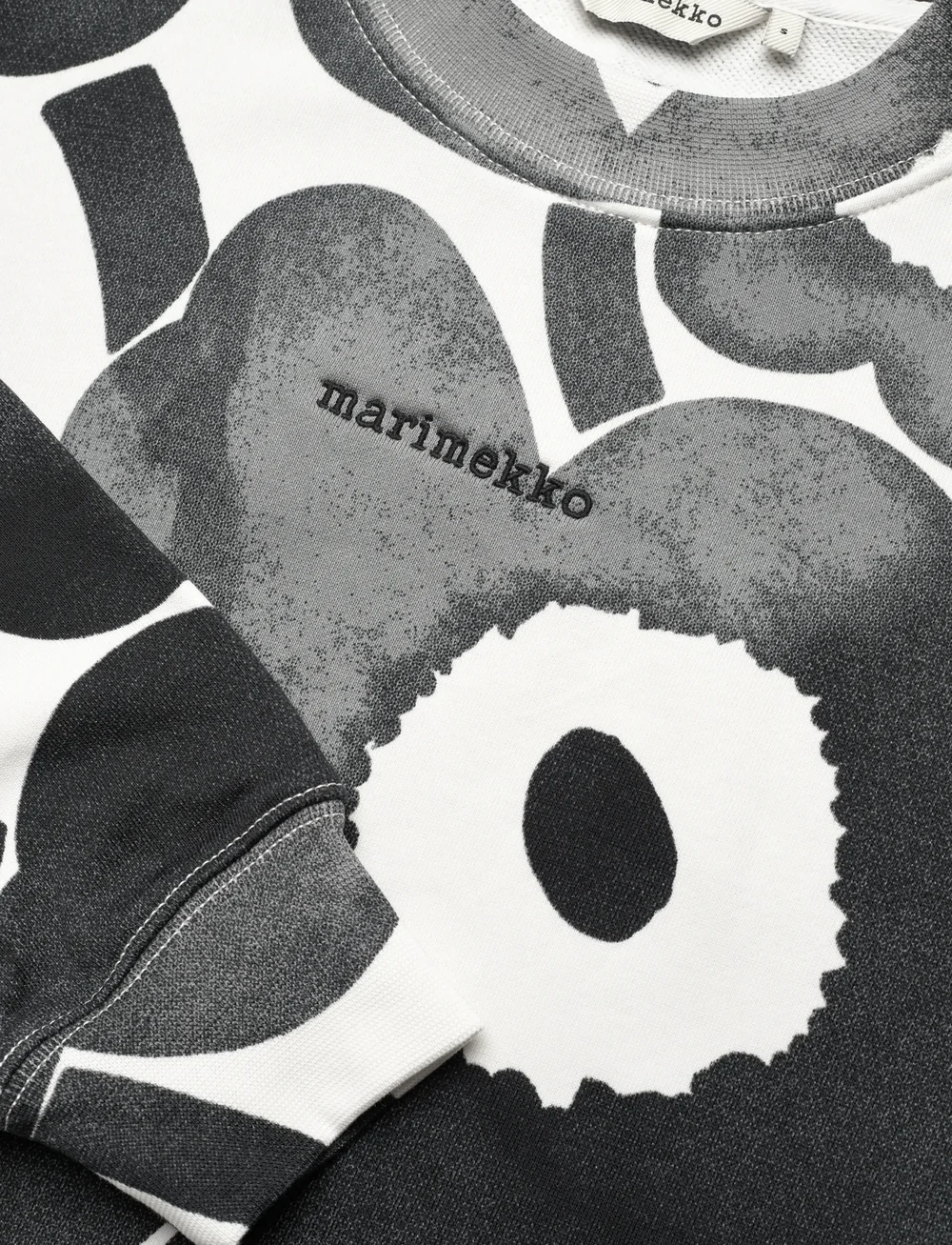 Marimekko - LEIOT AKVARELLI UNIKKO - modetrends - off white, grey, black - 4