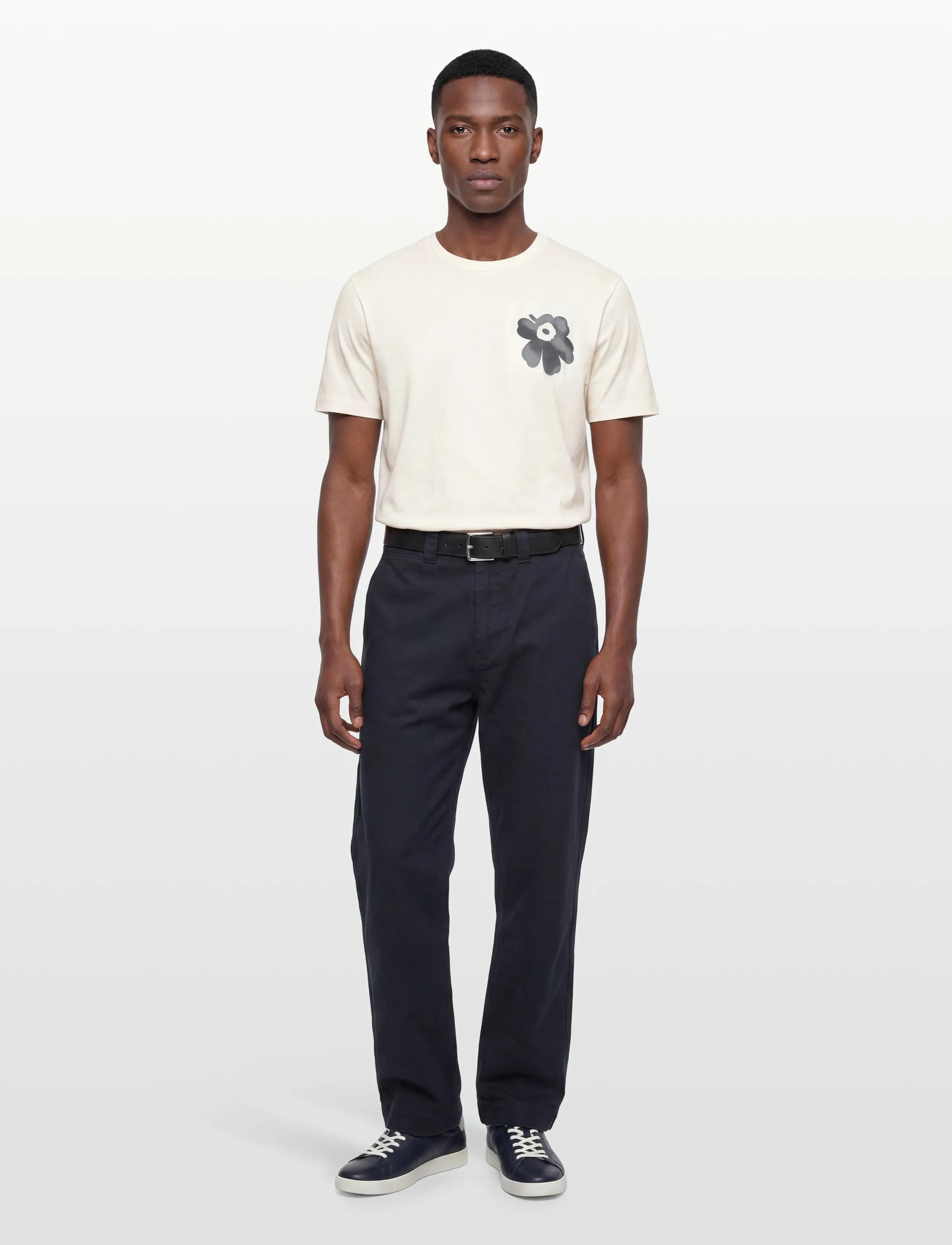Marimekko - VIHNE UNIKKO PLACEMENT - off white, black, grey - 0
