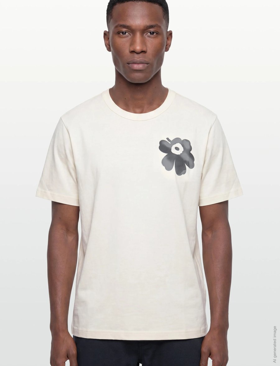 Marimekko - VIHNE UNIKKO PLACEMENT - off white, black, grey - 3