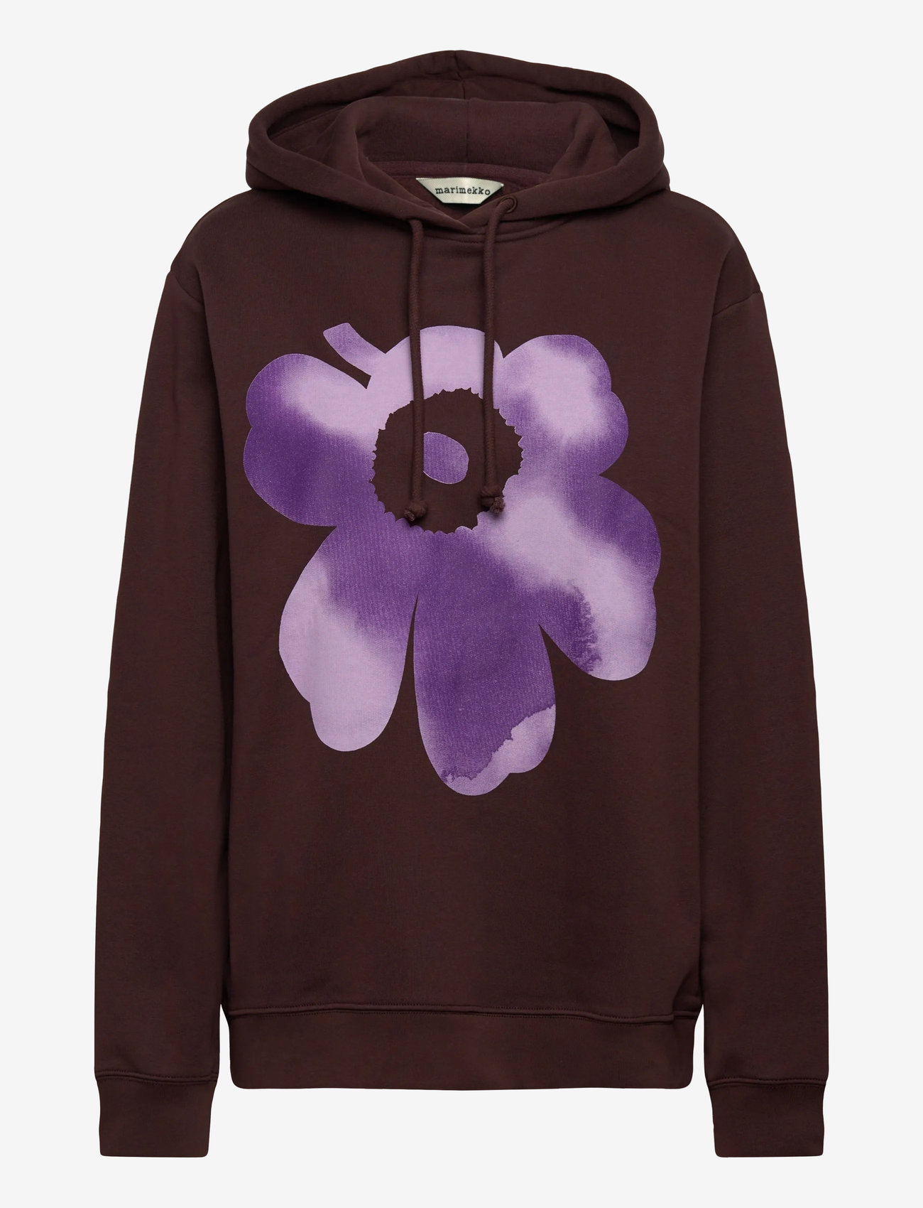 Marimekko - RUNOJA UNIKKO PLACEMENT - dark brown, lilac - 1
