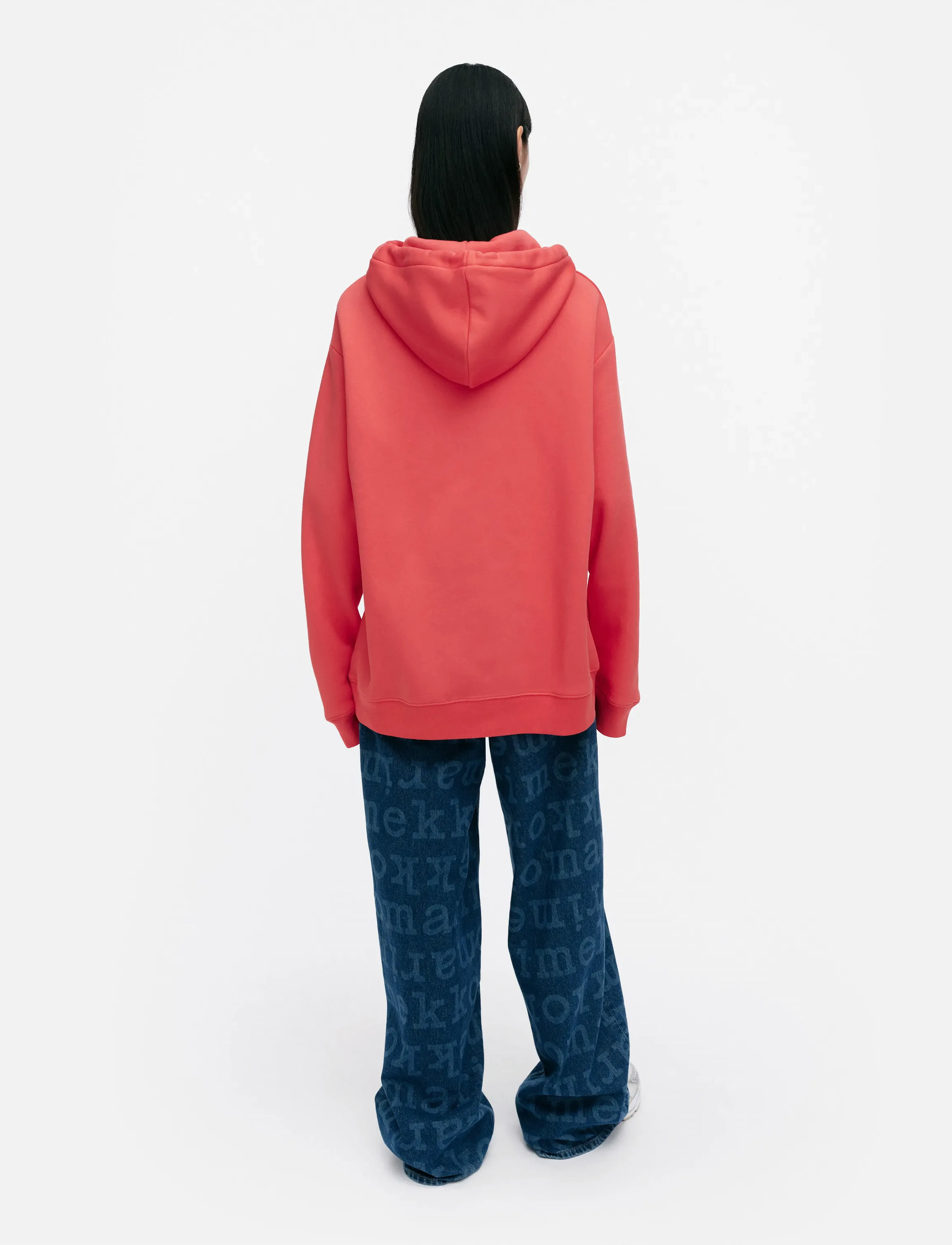 Marimekko - RUNOJA UNIKKO PLACEMENT - kapuzenpullover - red, red - 3