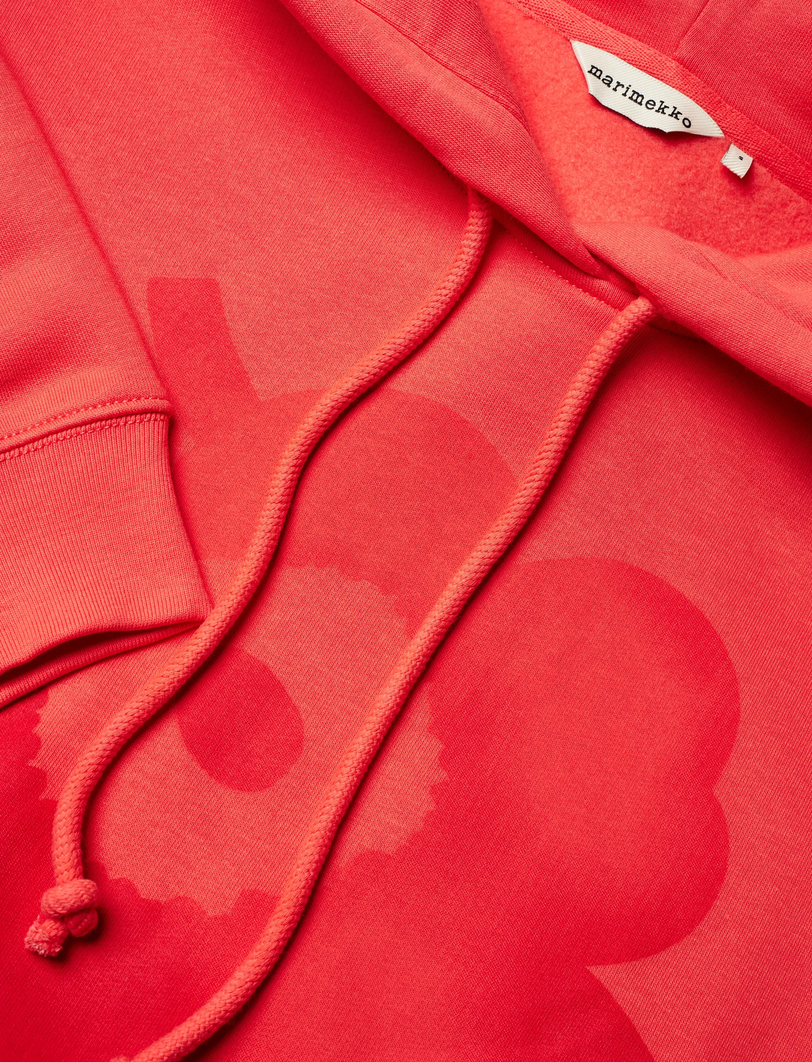 Marimekko - RUNOJA UNIKKO PLACEMENT - kapuzenpullover - red, red - 4