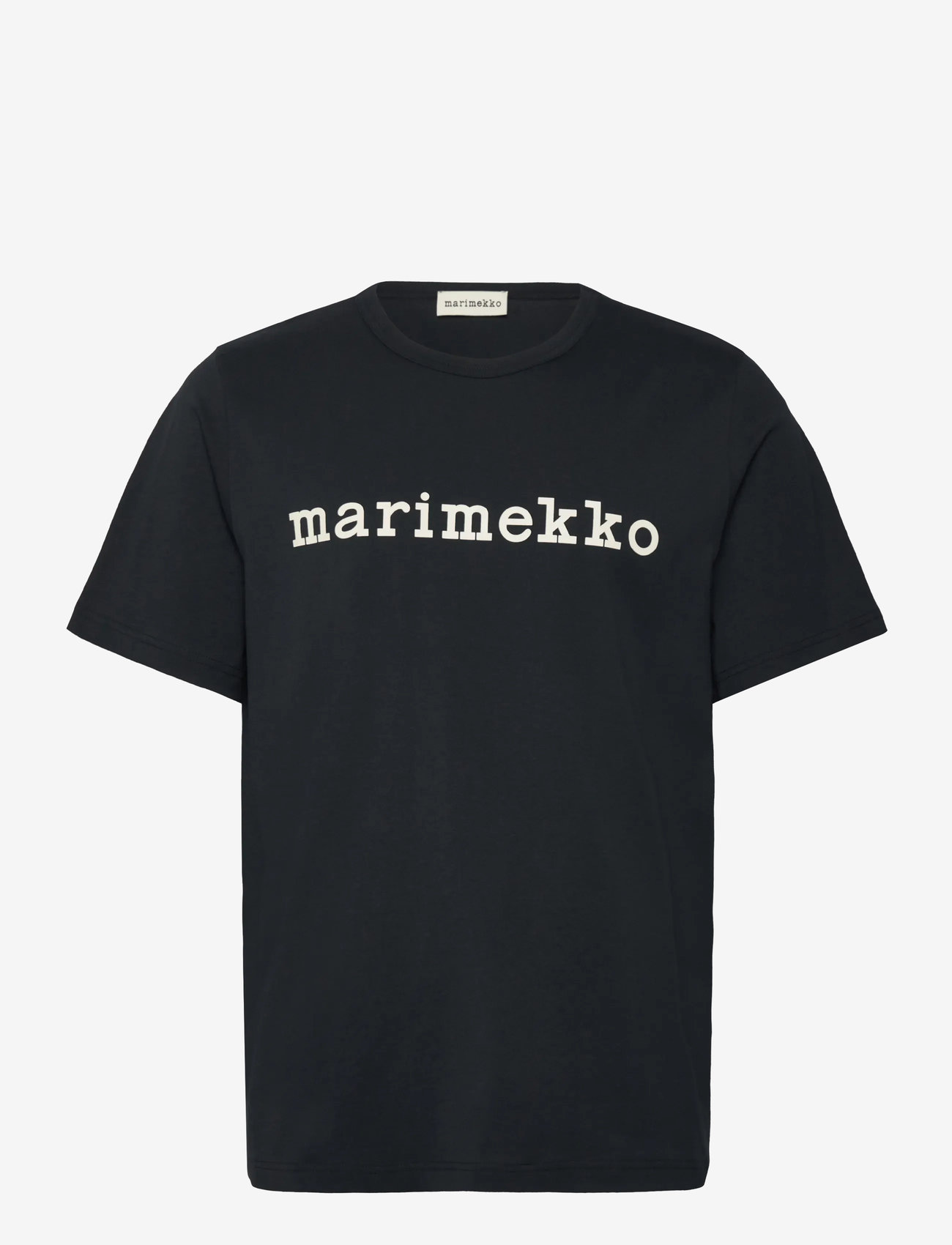 Marimekko - VIHNE LOGO PLACEMENT - lühikeste varrukatega t-särgid - black, off white - 0