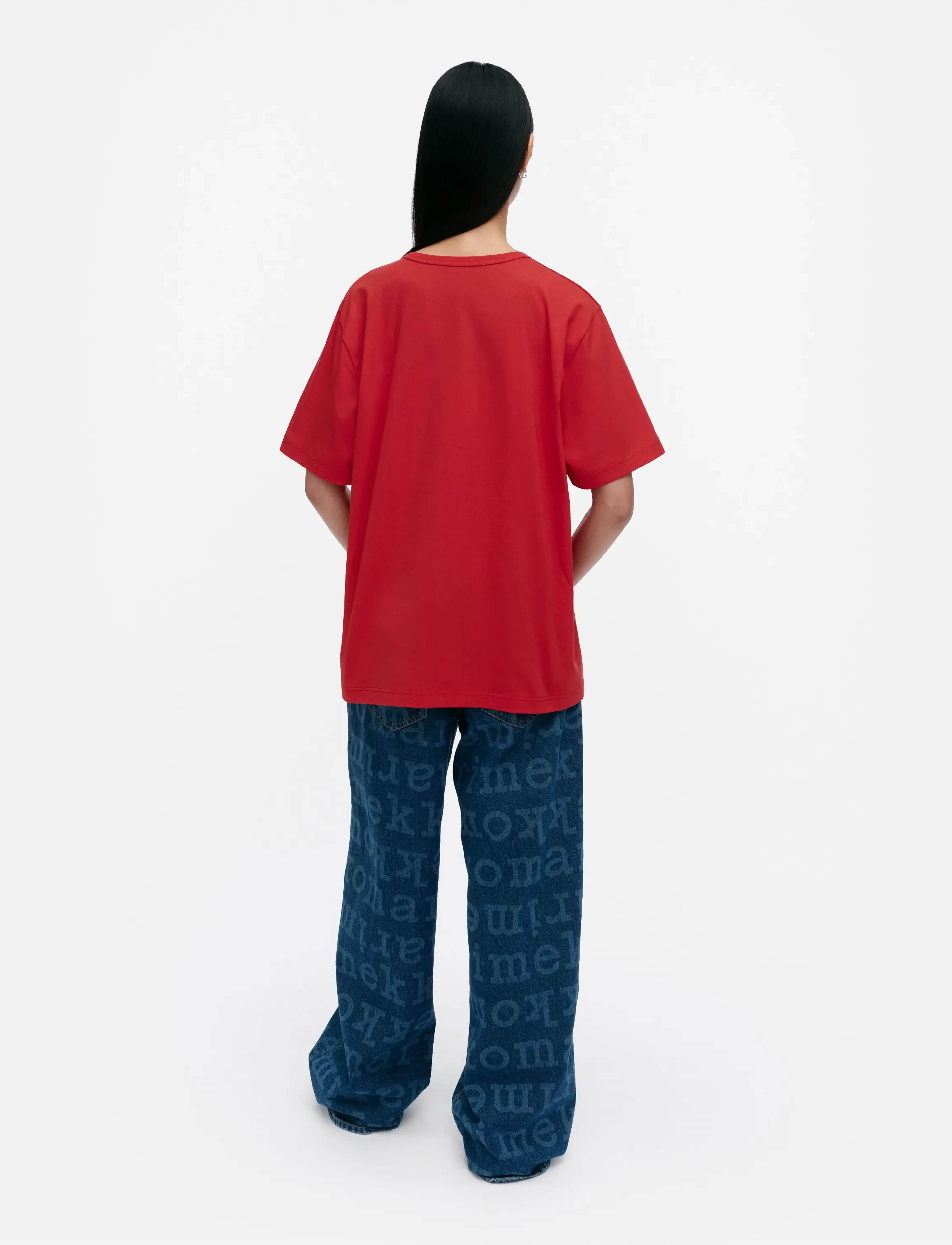 Marimekko - VIHNE LOGO PLACEMENT - red, red - 3