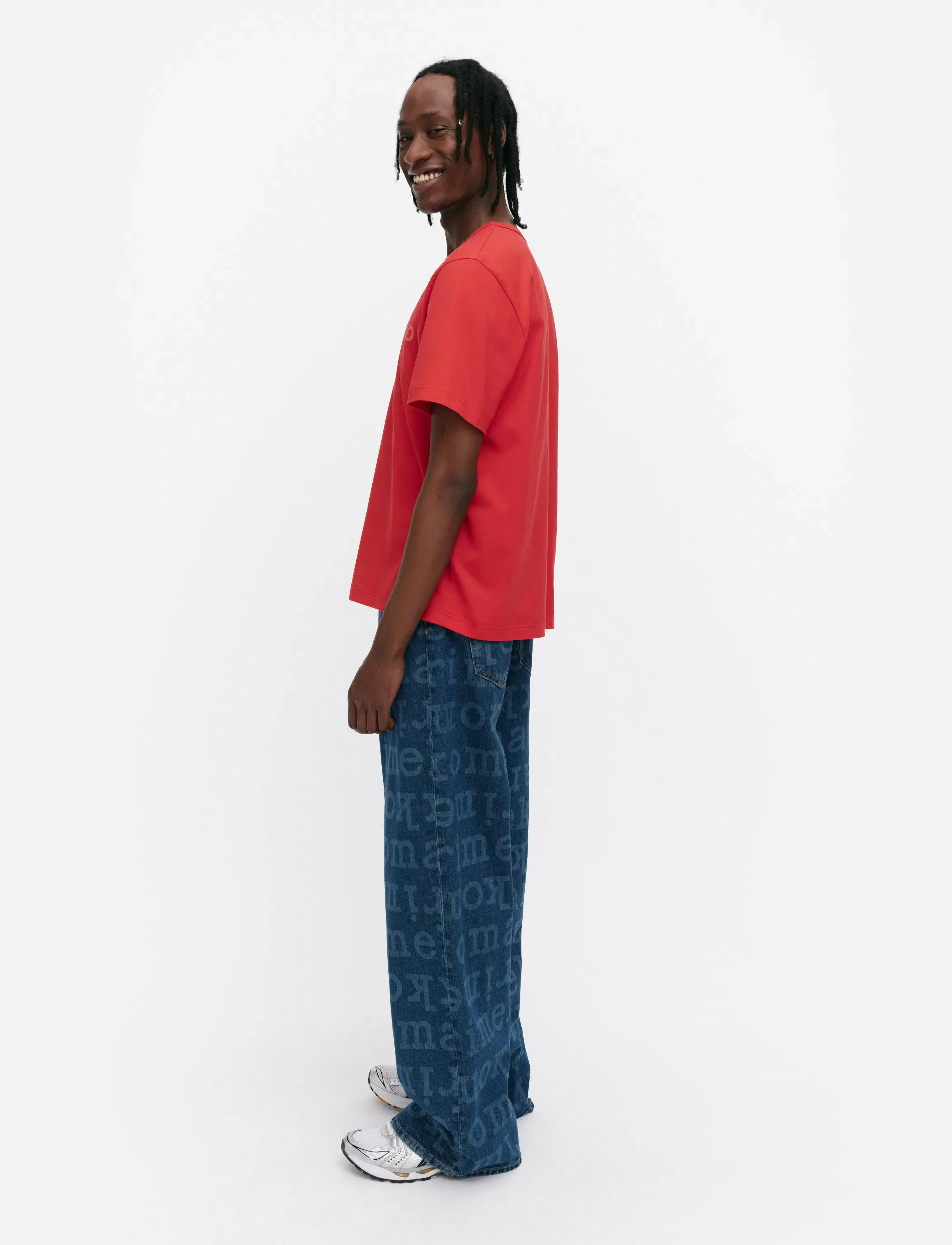 Marimekko - VIHNE LOGO PLACEMENT - red, red - 4