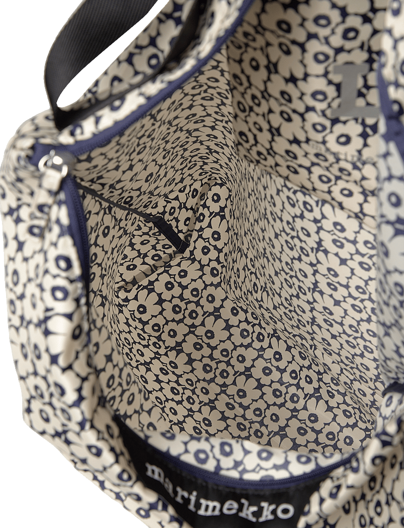 Marimekko - NEAT CROSSBODY UNIKKO L - moetrendid - dark navy, off white - 5