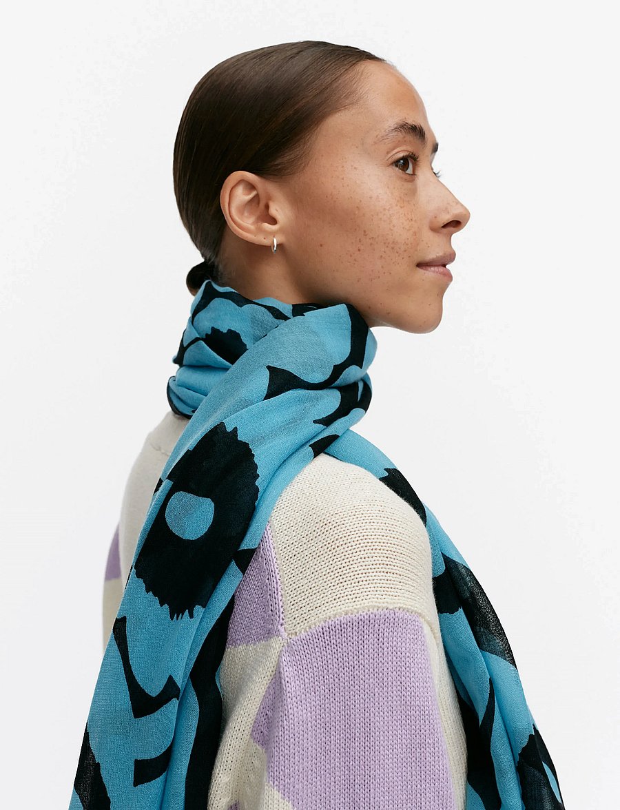 Marimekko - FIORE UNIKKO - fashion trends - blue, black - 0