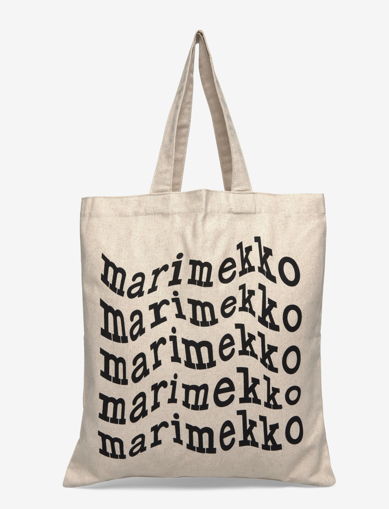 Marimekko - VANKKA LOGO PLACEMENT - tote bags - black, off white - 0