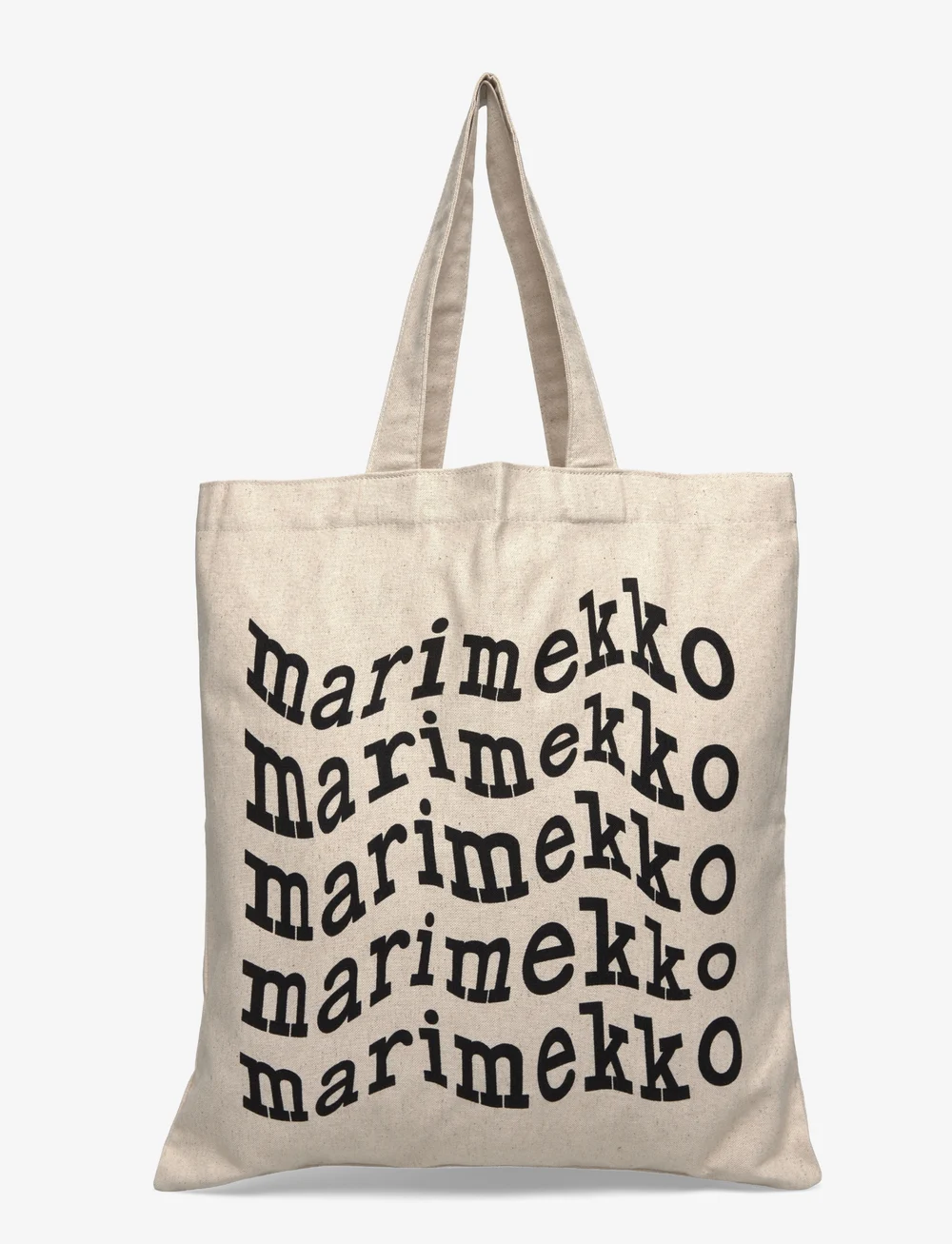 Marimekko - VANKKA LOGO PLACEMENT - tote-stiilis kotid - black, off white - 1