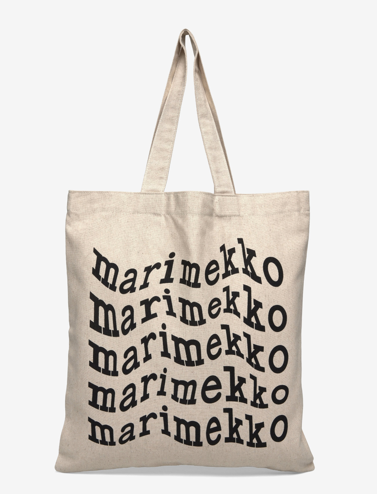 Marimekko - VANKKA LOGO PLACEMENT - tote bags - black, off white - 1