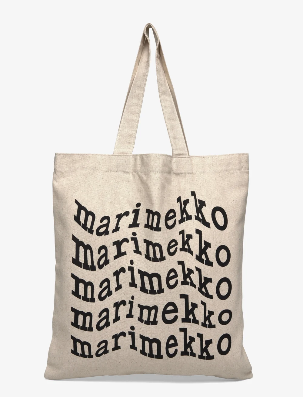 Marimekko - VANKKA LOGO PLACEMENT - tote-stiilis kotid - black, off white - 2