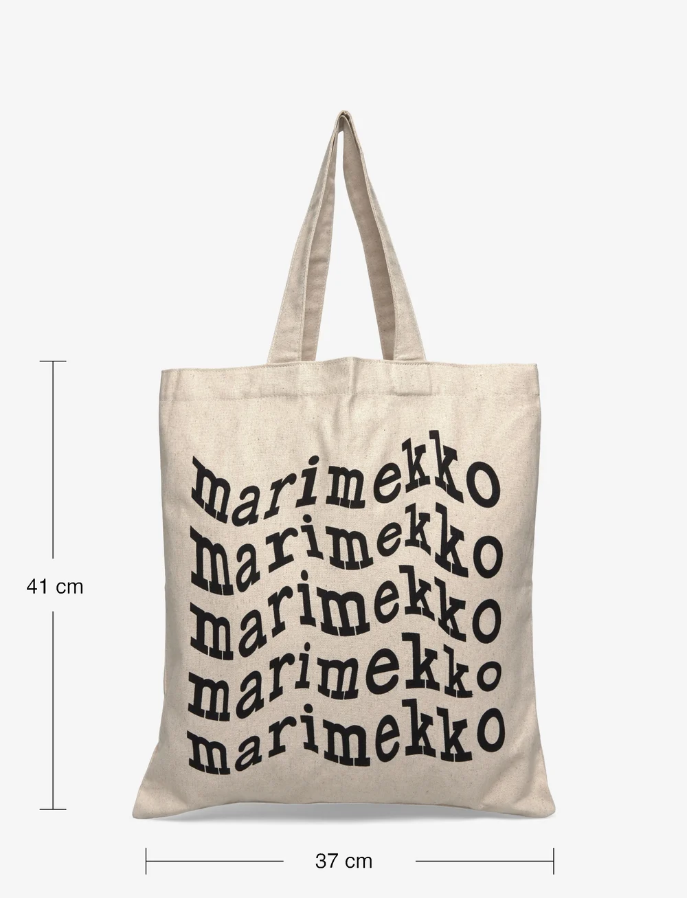 Marimekko - VANKKA LOGO PLACEMENT - tote-stiilis kotid - black, off white - 5