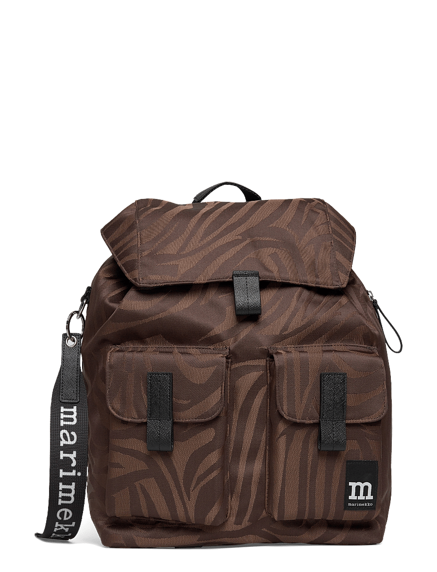 Marimekko - EVERYTHING BACKPACK JOKURAITA - muotitrendit - brown, dark brown - 1