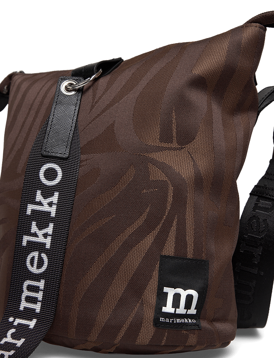 Marimekko - CARRY ALL JOKURAITA - brown, dark brown - 4