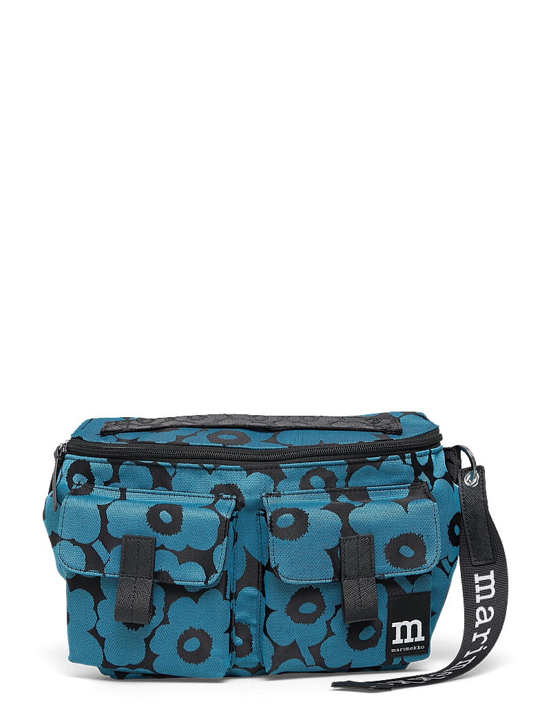 Marimekko - SLING BAG M UNIKKO - modetrends - blue, black - 1