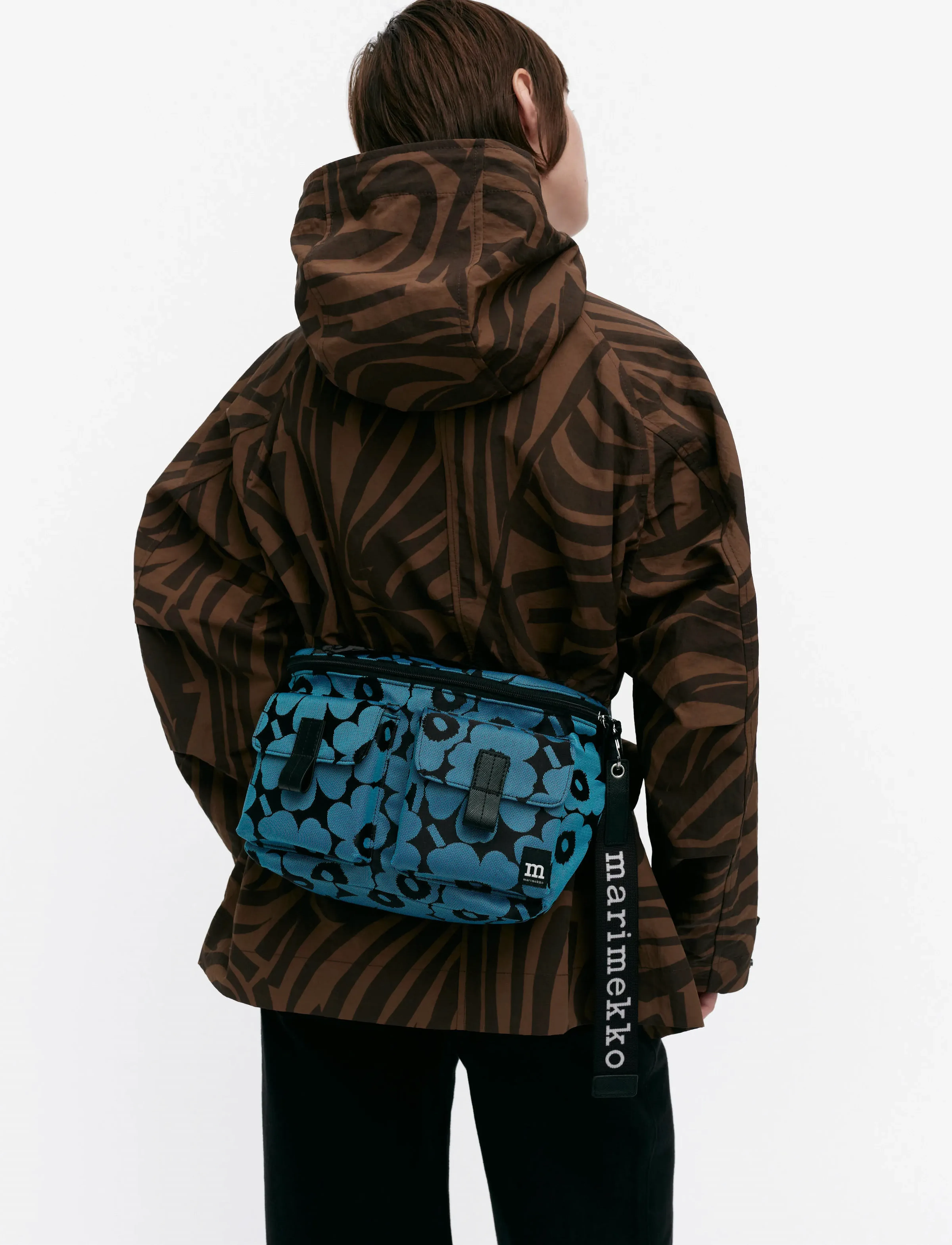 Marimekko Sling Bag M Unikko, One Size, Bags, Blau - Bum Frauen
