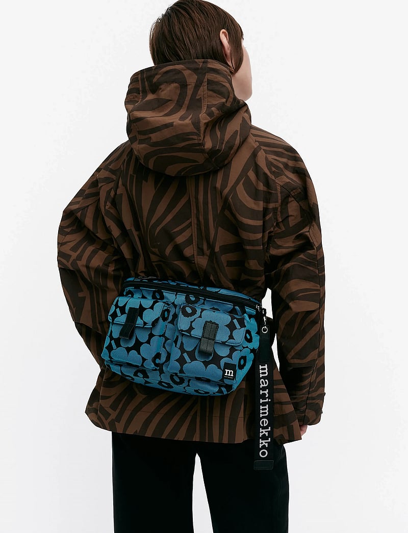 Marimekko - SLING BAG M UNIKKO - modetrends - blue, black - 0
