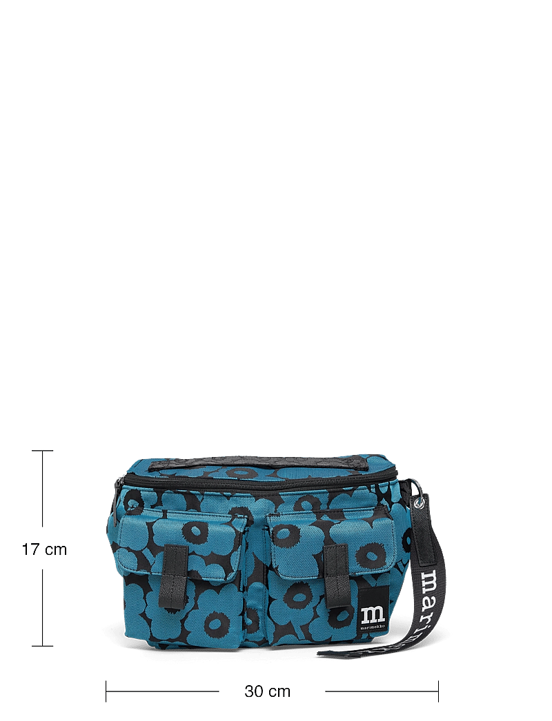 Marimekko - SLING BAG M UNIKKO - modetrends - blue, black - 5