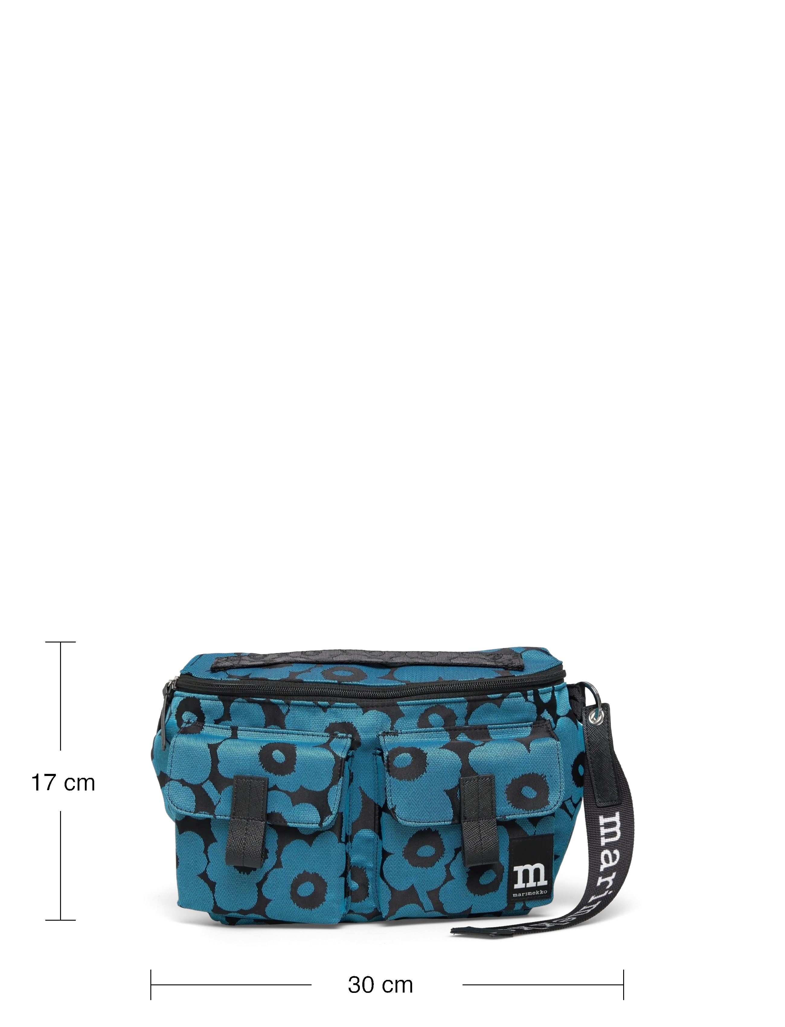 Marimekko - SLING BAG M UNIKKO - bæltetasker - blue, black - 5