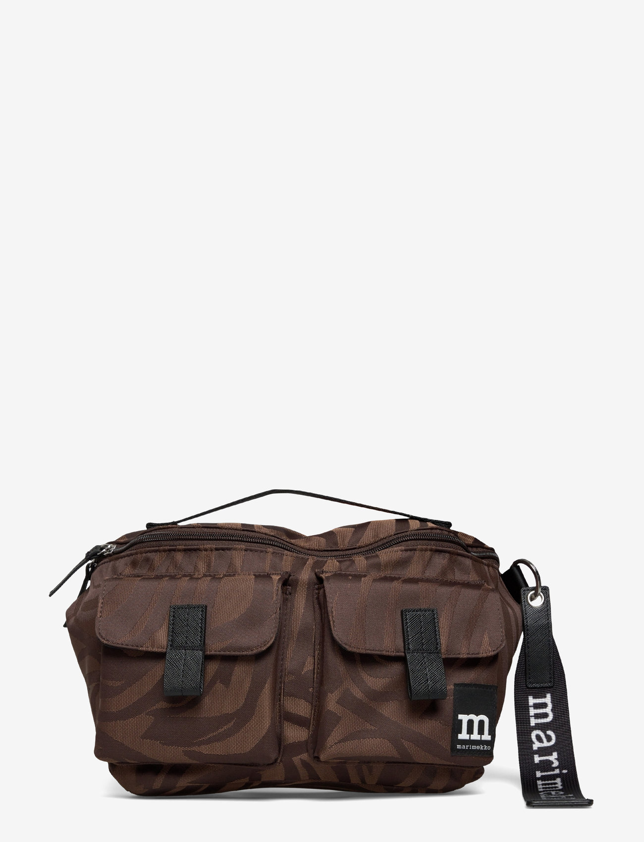 Marimekko - SLING BAG M JOKURAITA - modetrends - brown, dark brown - 1