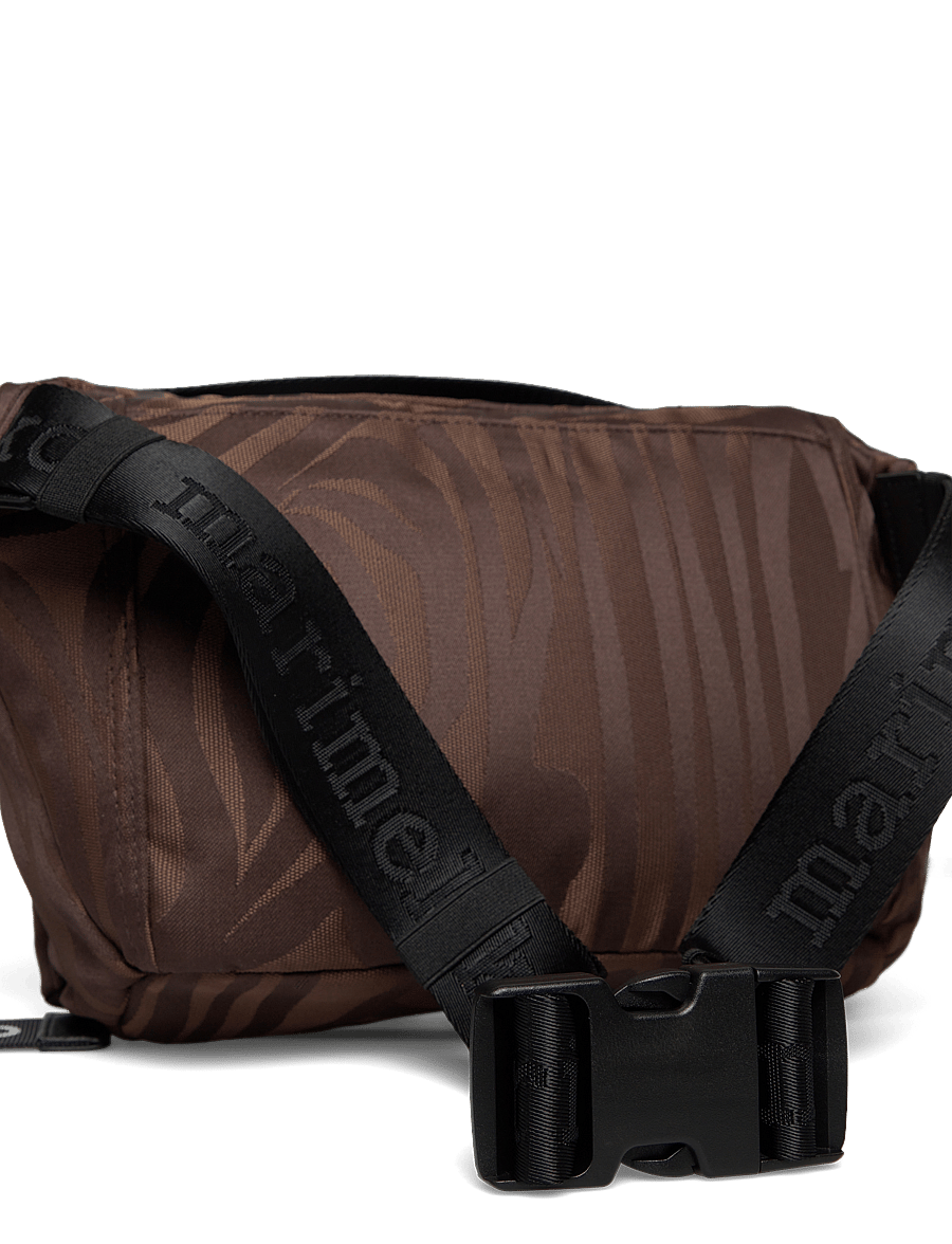 Marimekko - SLING BAG M JOKURAITA - muotitrendit - brown, dark brown - 4