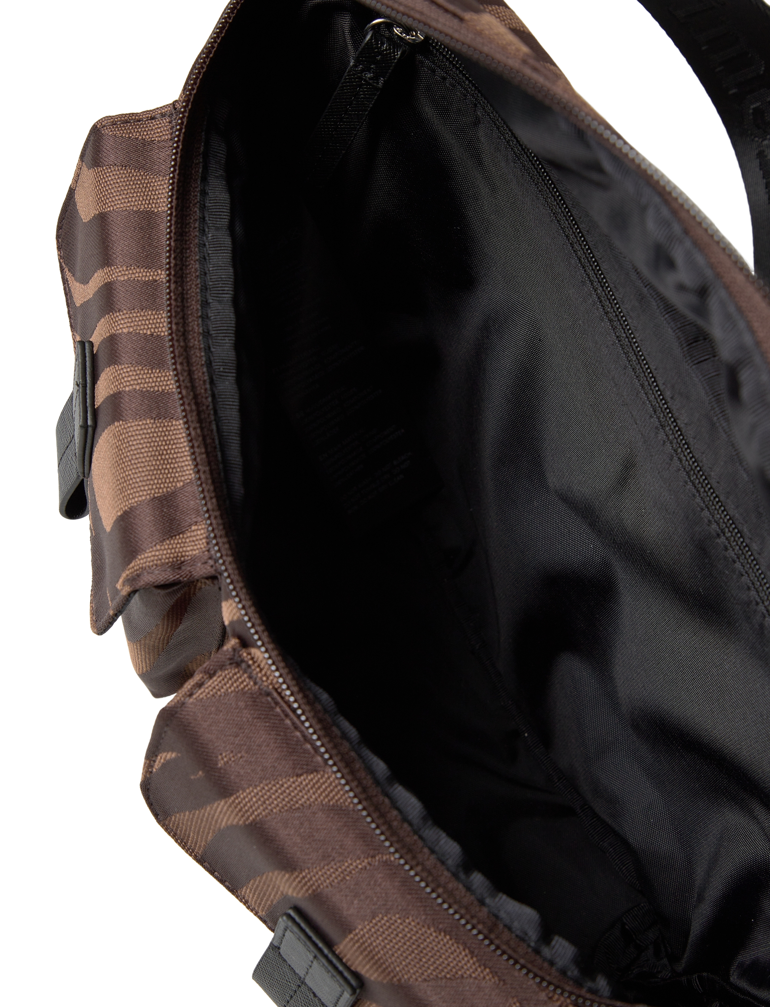 Marimekko - SLING BAG M JOKURAITA - muotitrendit - brown, dark brown - 5