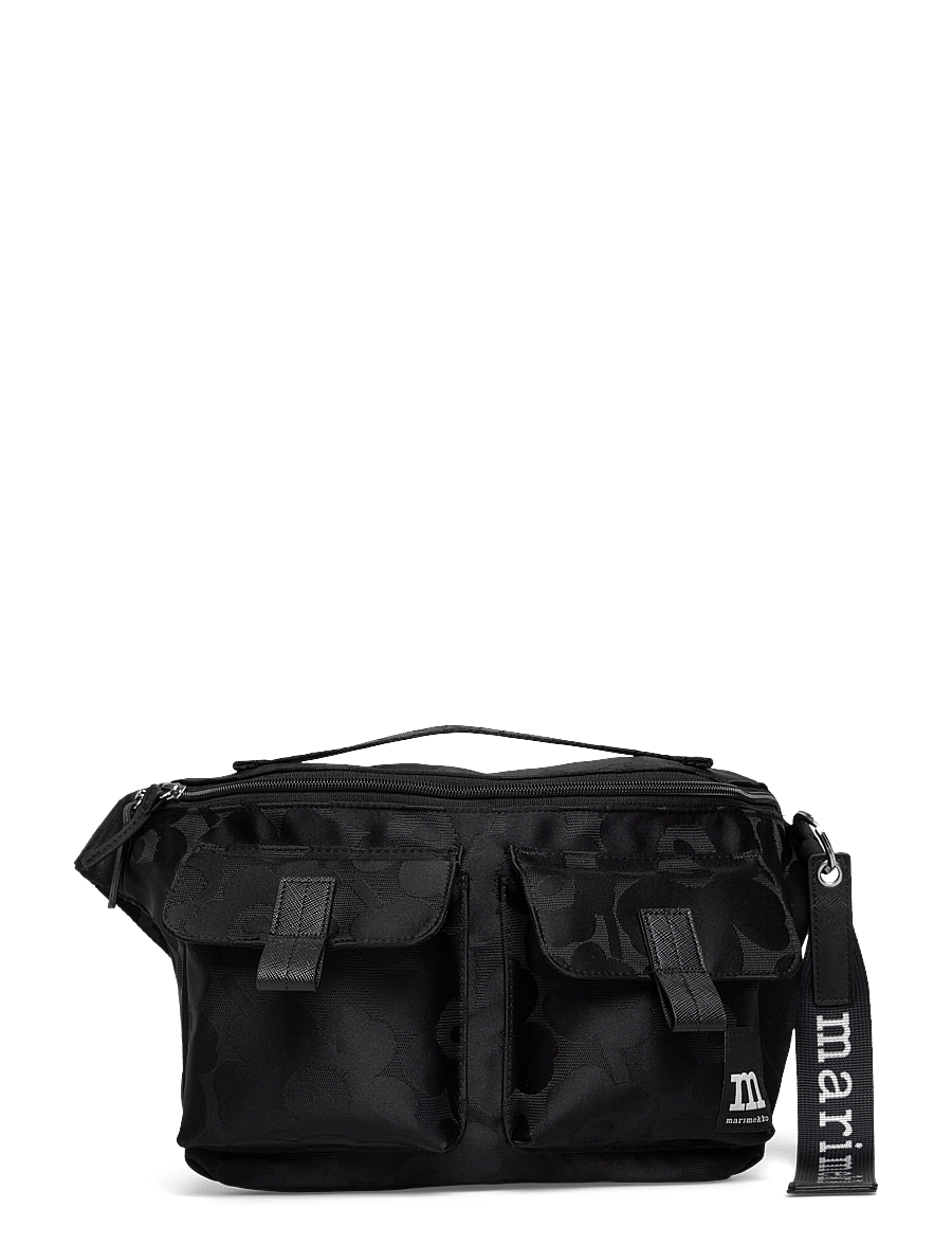 Marimekko - SLING BAG M UNIKKO - vinsældir í tísku - black, black - 1